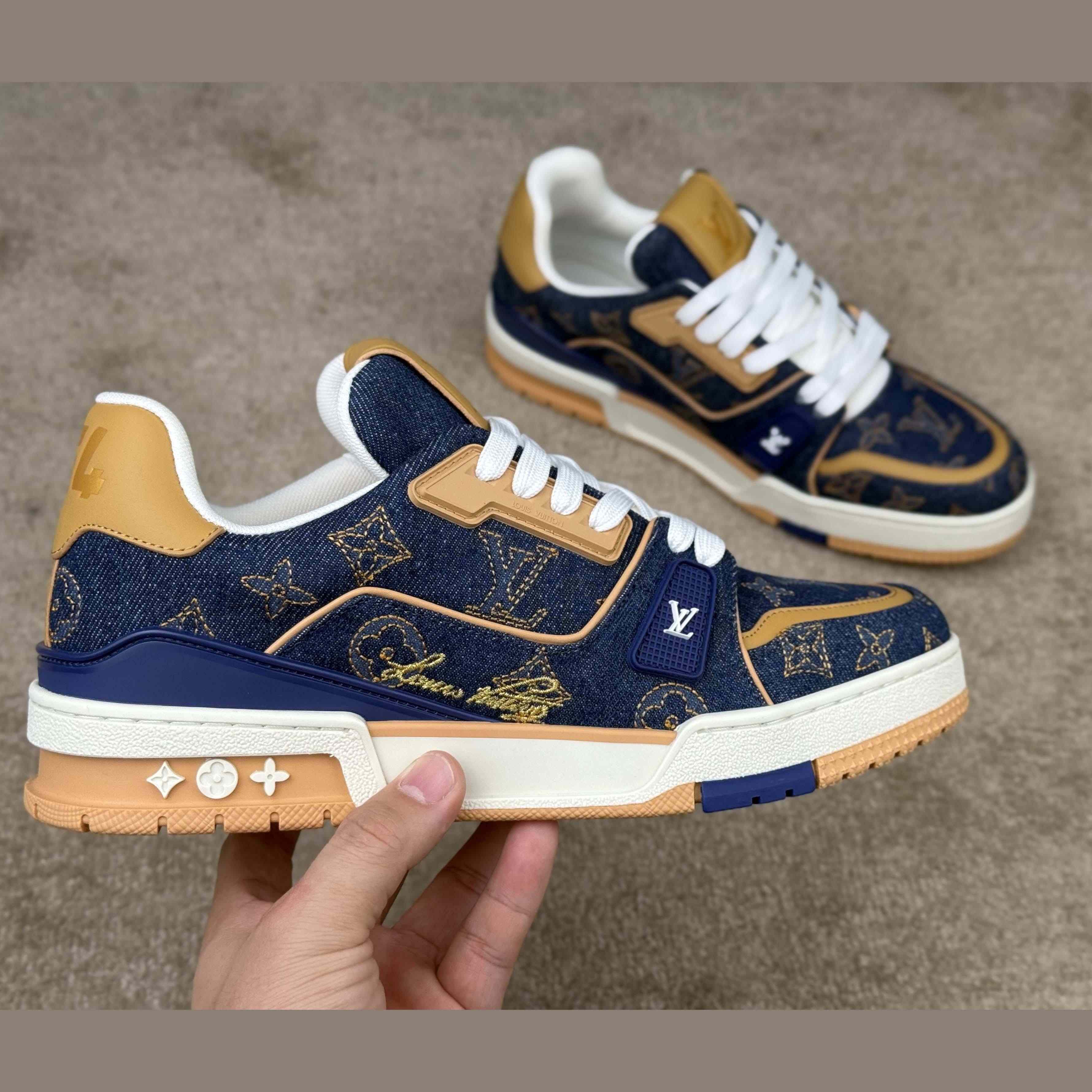 Louis Vuitton LV Trainer Sneaker    - DopestKickz