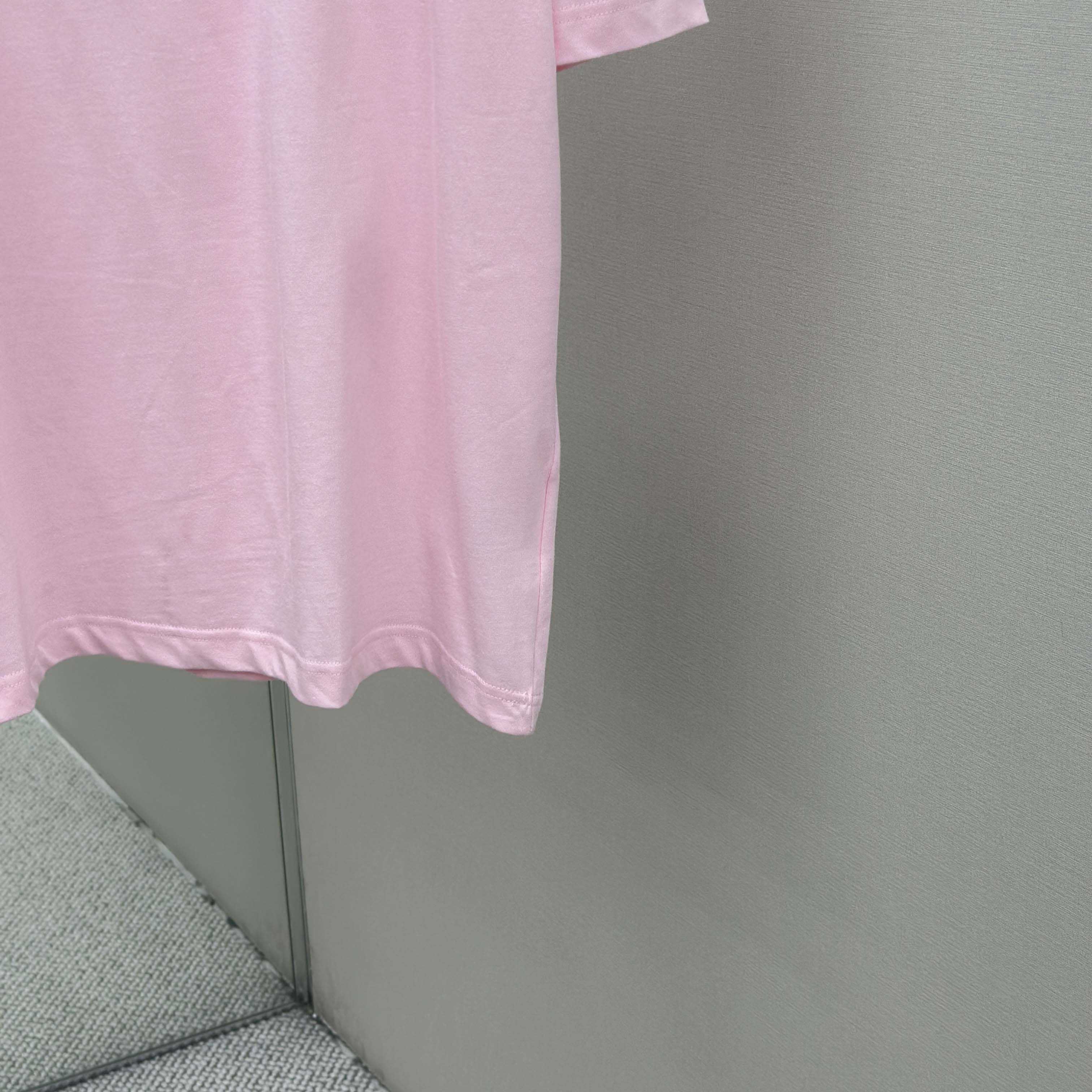 Acne Studios Logo T-shirt - Baby pink - DopestKickz