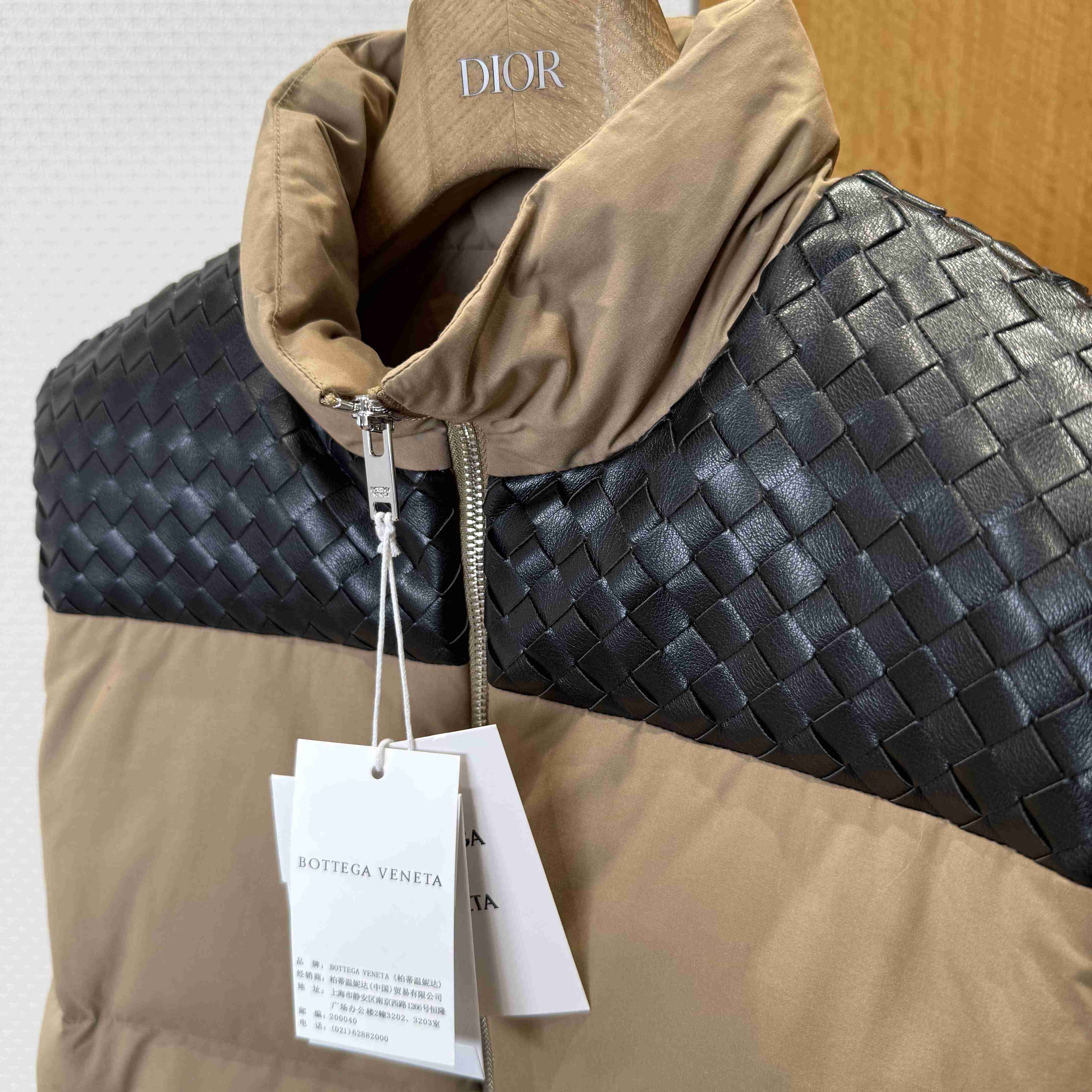 Bottega Veneta Frosted Poplin Puffer Gilet - DopestKickz