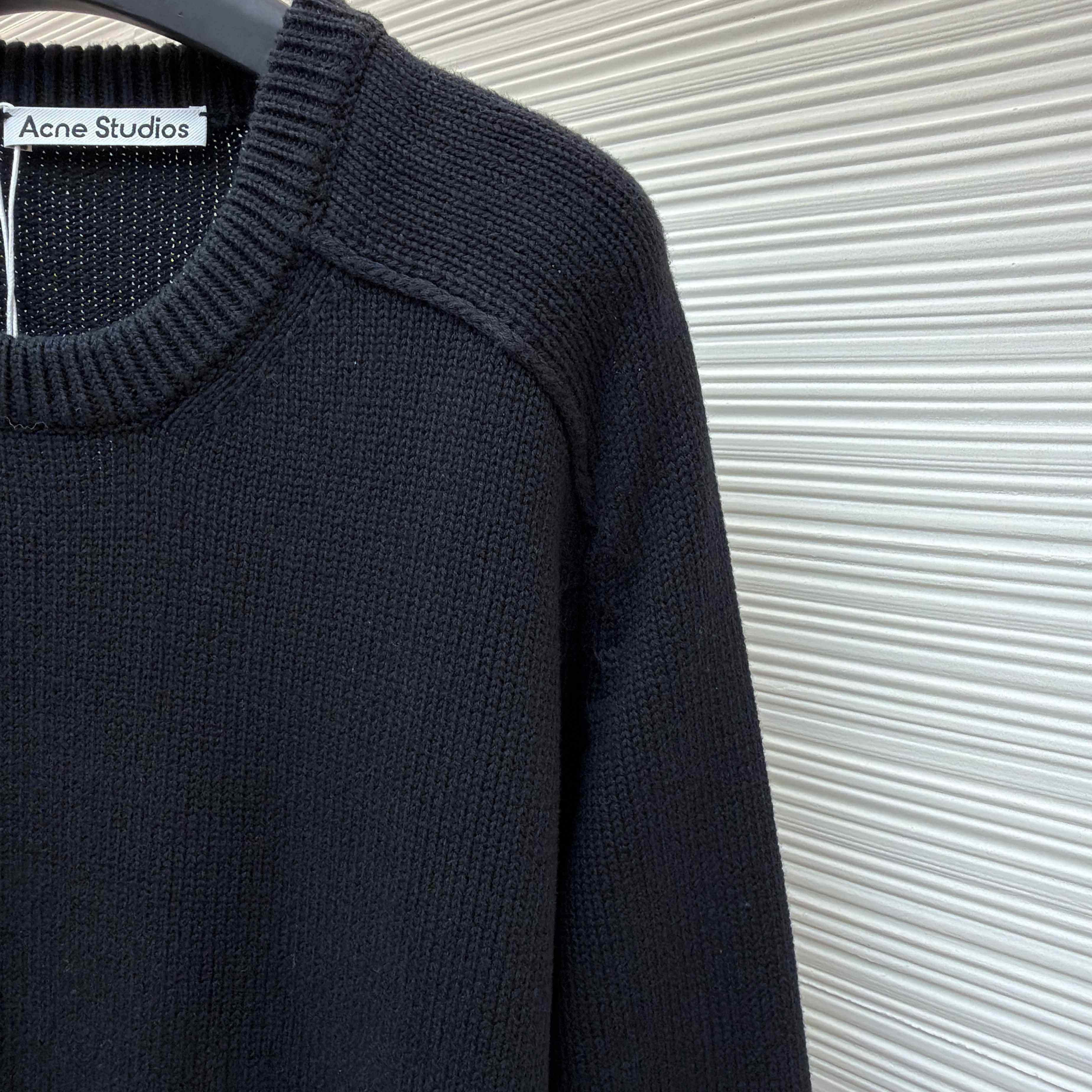 Acne Studios Wool Logo Jumper - DopestKickz