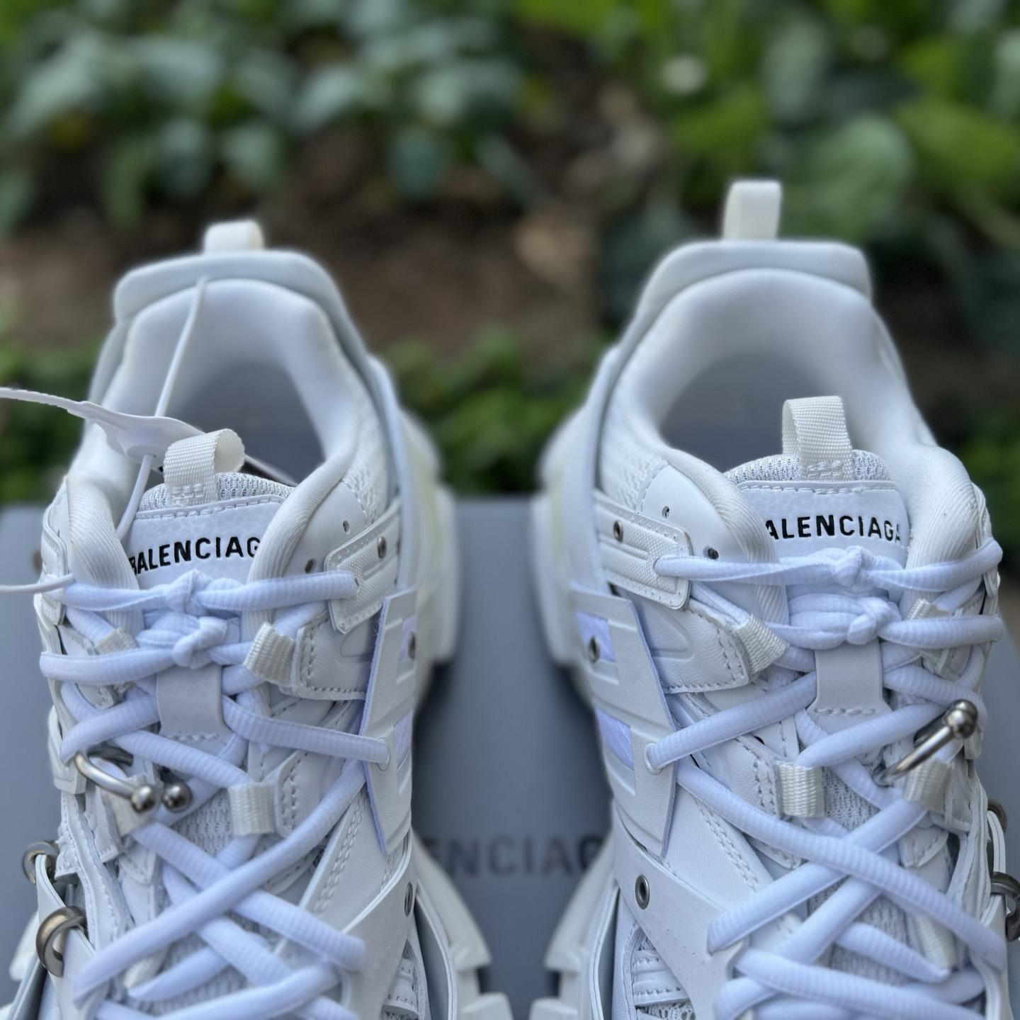 Balenciaga Track piercing Sneaker In White - DopestKickz