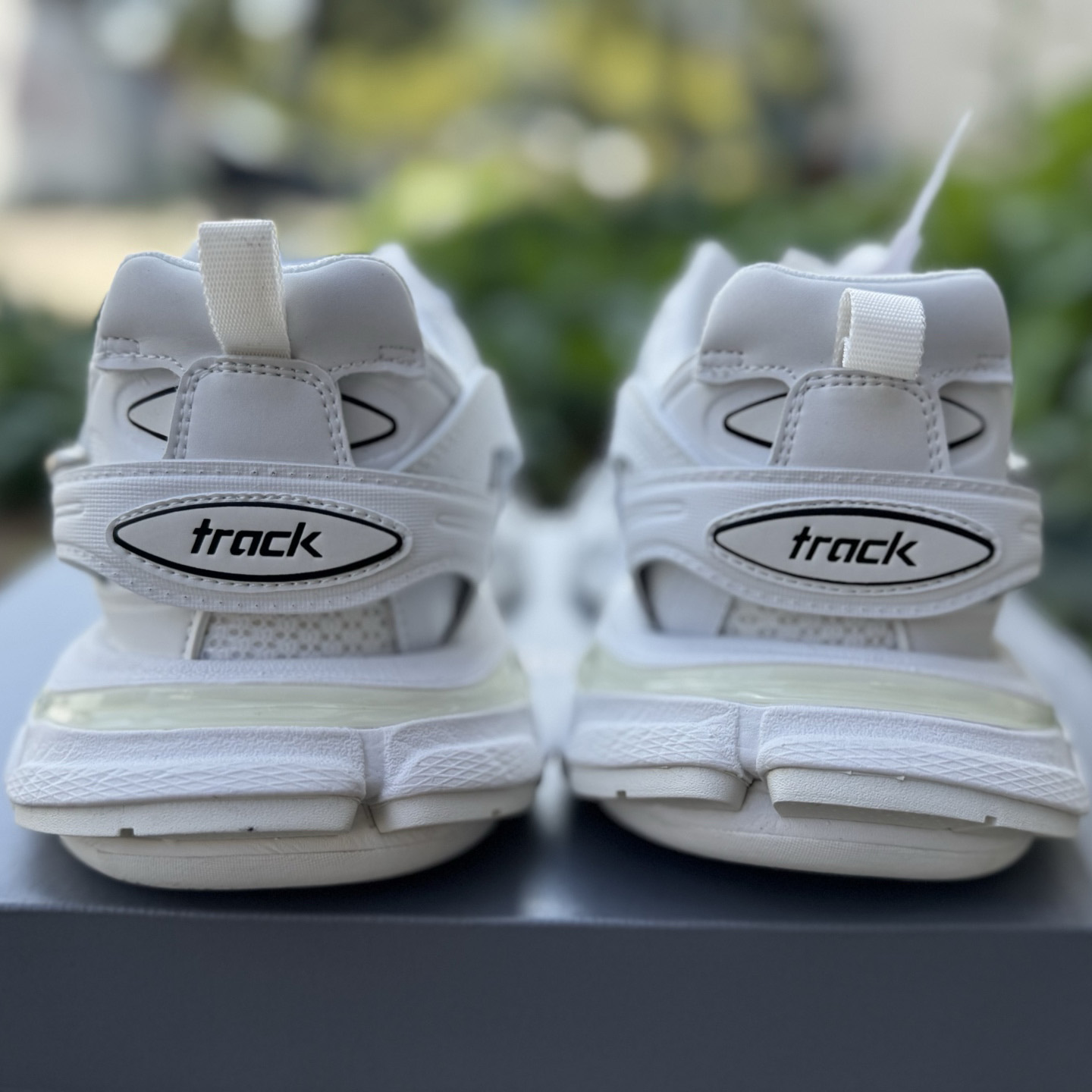 Balenciaga Track piercing Sneaker In White - DopestKickz