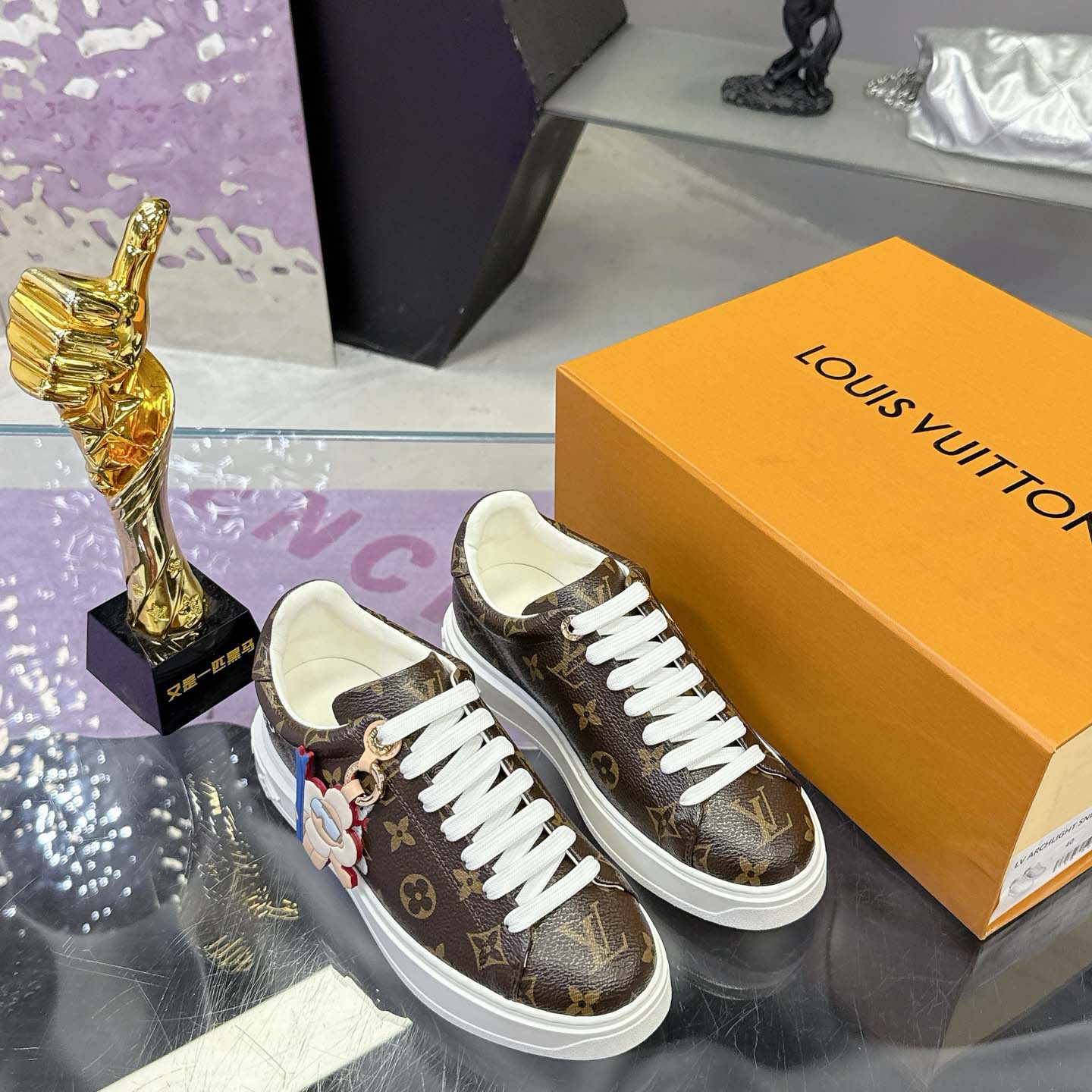 Louis Vuitton Time Out Sneaker    - DopestKickz