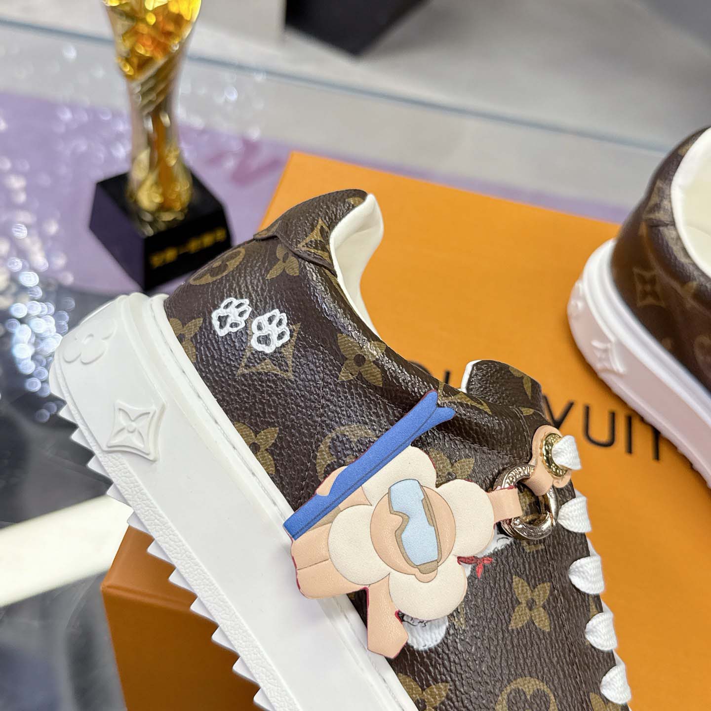 Louis Vuitton Time Out Sneaker    - DopestKickz