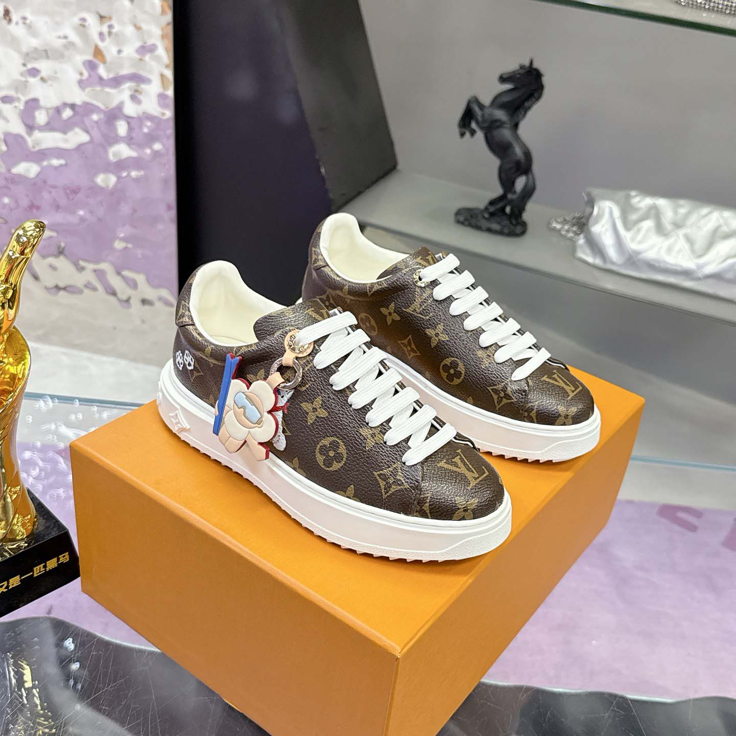 Louis Vuitton Time Out Sneaker    - DopestKickz