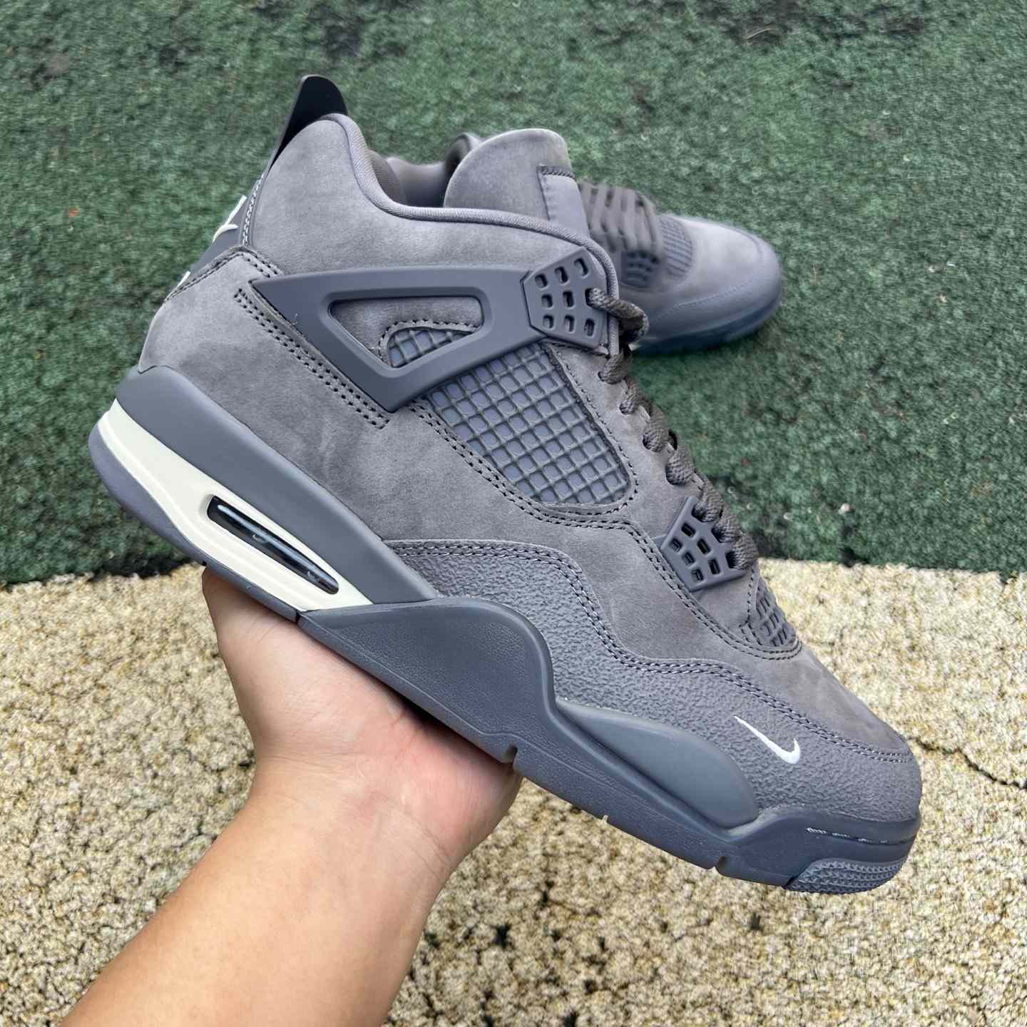 Air Jordan 4 x Nigel Sylvester “Grey Brick” | HF4340-002   - DopestKickz