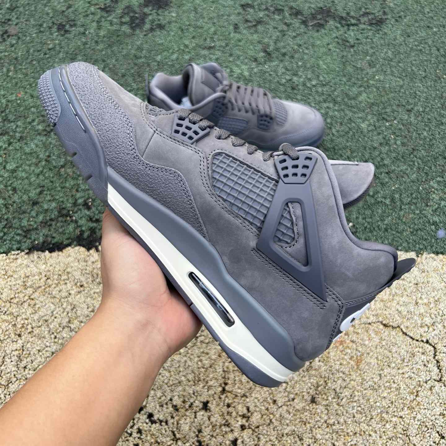 Air Jordan 4 x Nigel Sylvester “Grey Brick” | HF4340-002   - DopestKickz