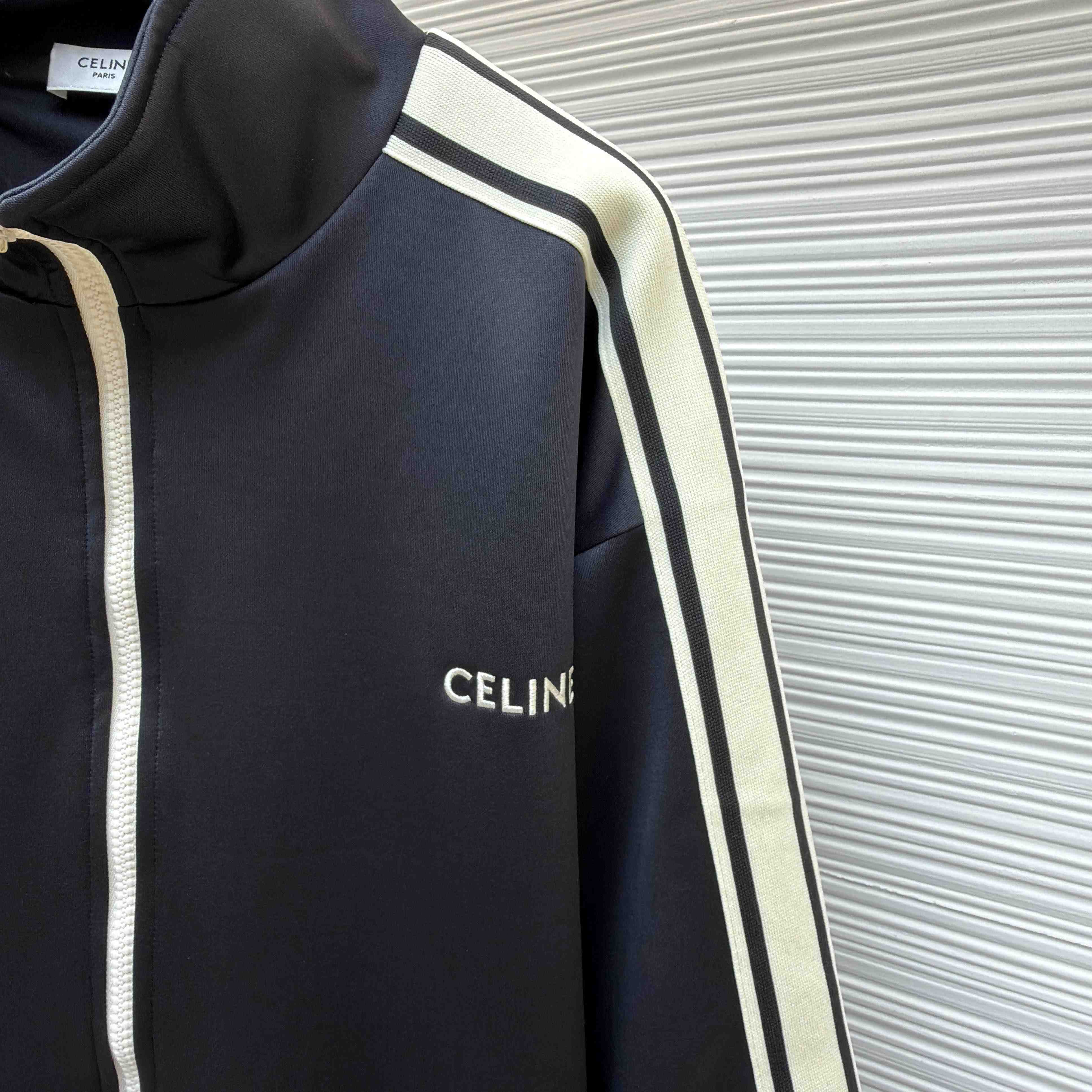 Celine Tracksuit Jacket In Double Face Jersey - DopestKickz