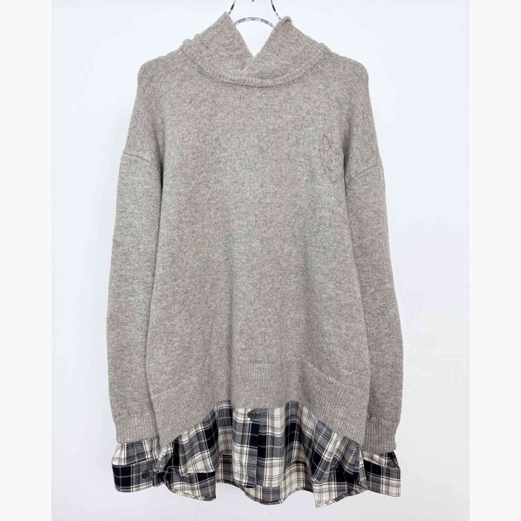 Acne Studios - Layered wool hoodie - DopestKickz