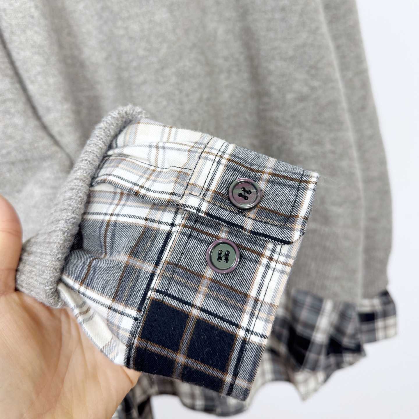 Acne Studios - Layered wool hoodie - DopestKickz