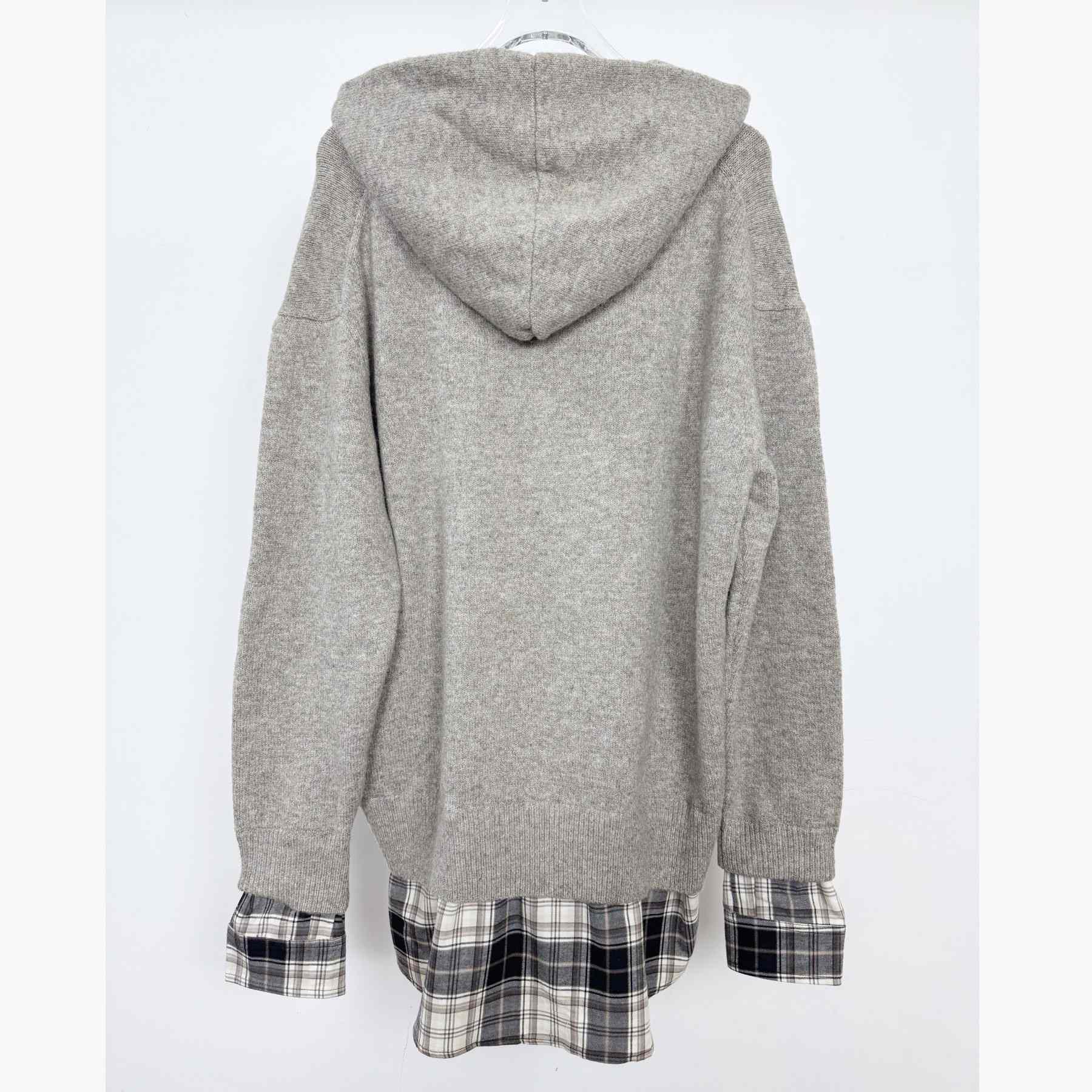 Acne Studios - Layered wool hoodie - DopestKickz