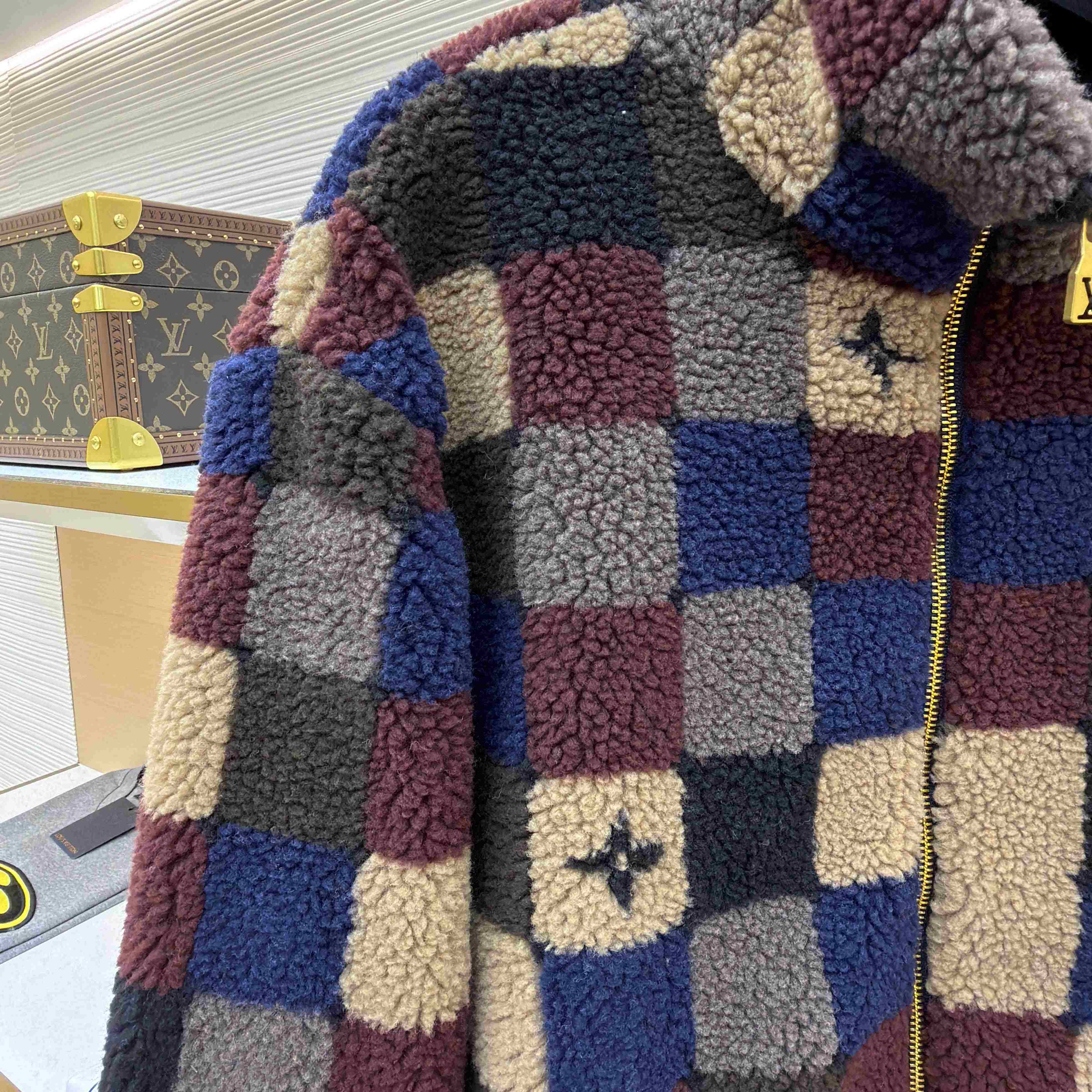 Louis Vuitton Damier Fleece Blouson - DopestKickz