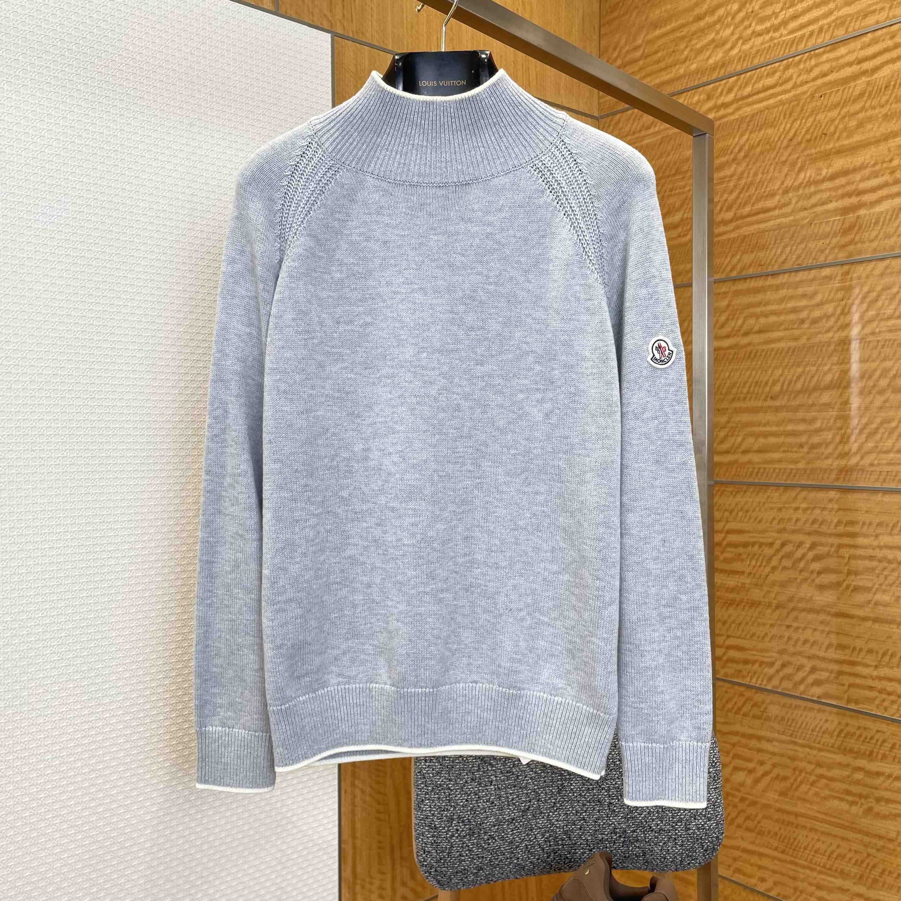 Moncler Alpaca & Wool Blend Turtleneck Sweater - DopestKickz