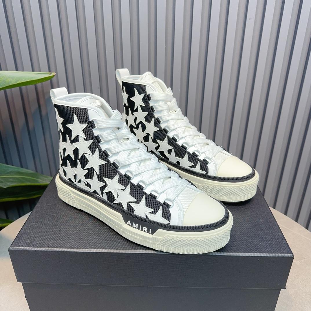Amiri Stars High-top Sneakers - DopestKickz