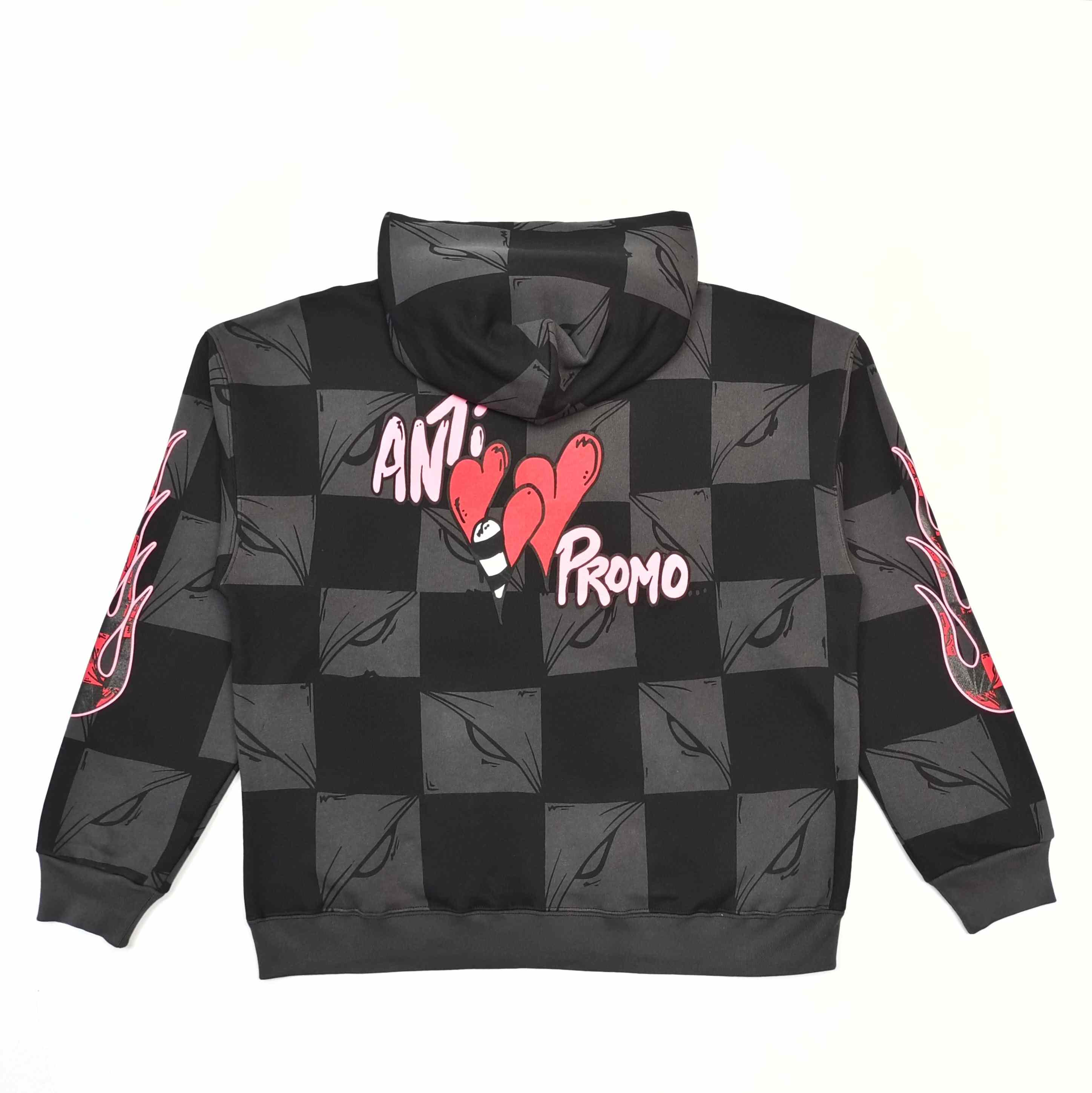 Chrome Hearts Matty Boy Anti-Promo '99 Eyes' flame hoodie - DopestKickz