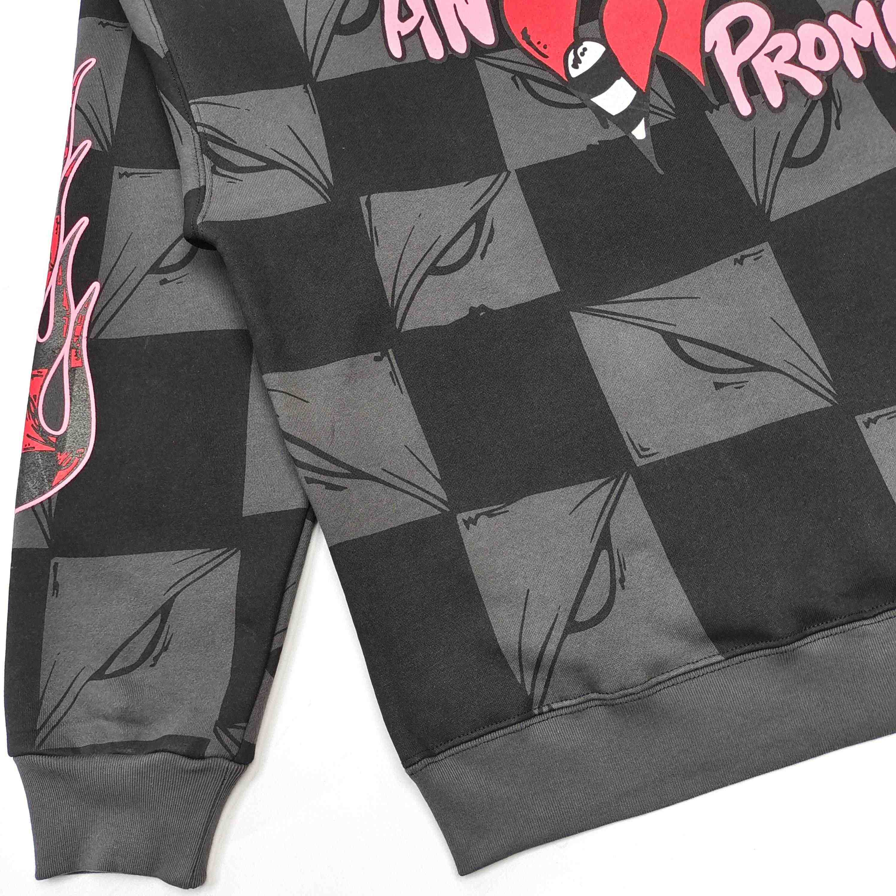 Chrome Hearts Matty Boy Anti-Promo '99 Eyes' flame hoodie - DopestKickz