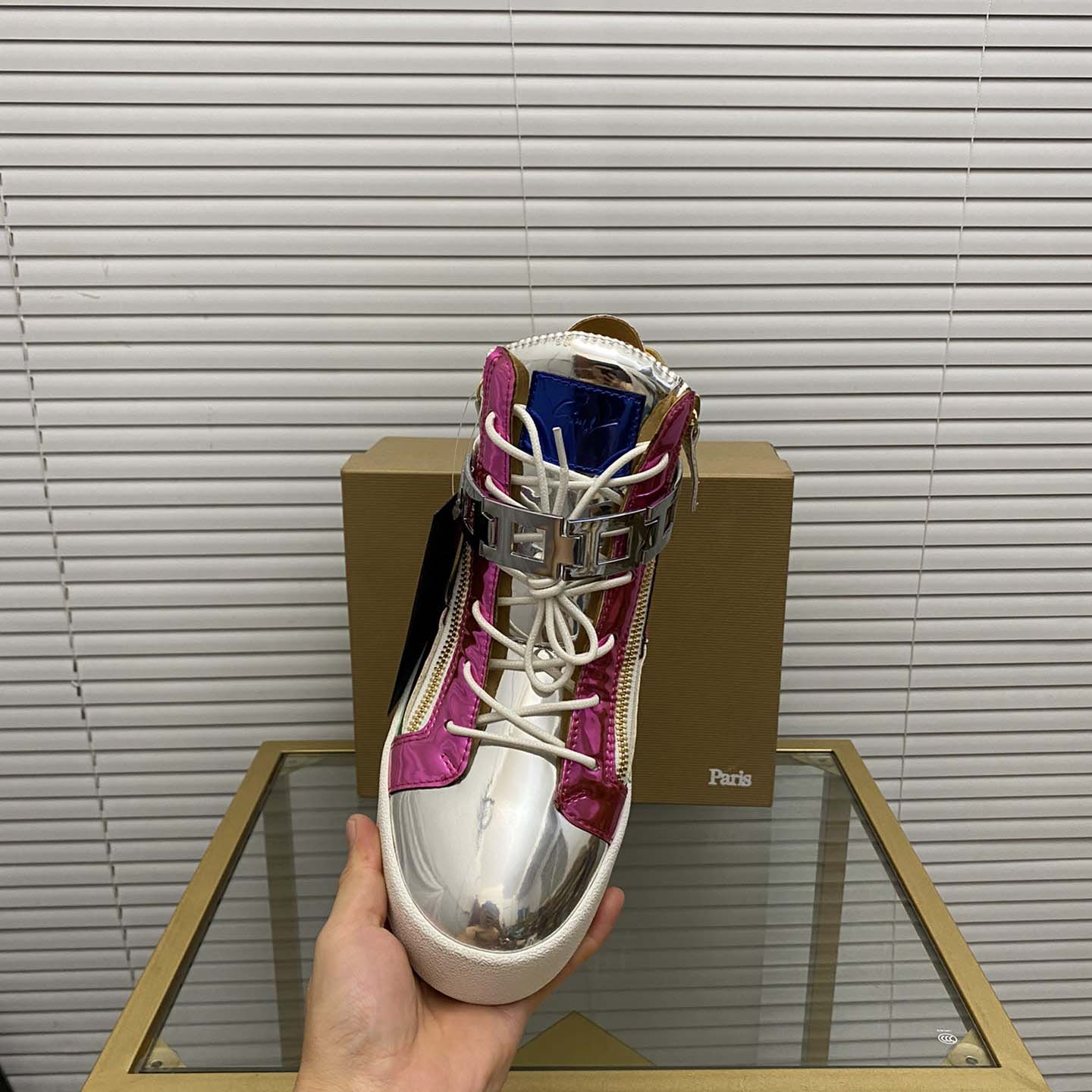 Giuseppe Zanotti High-Top Sneak - DopestKickz