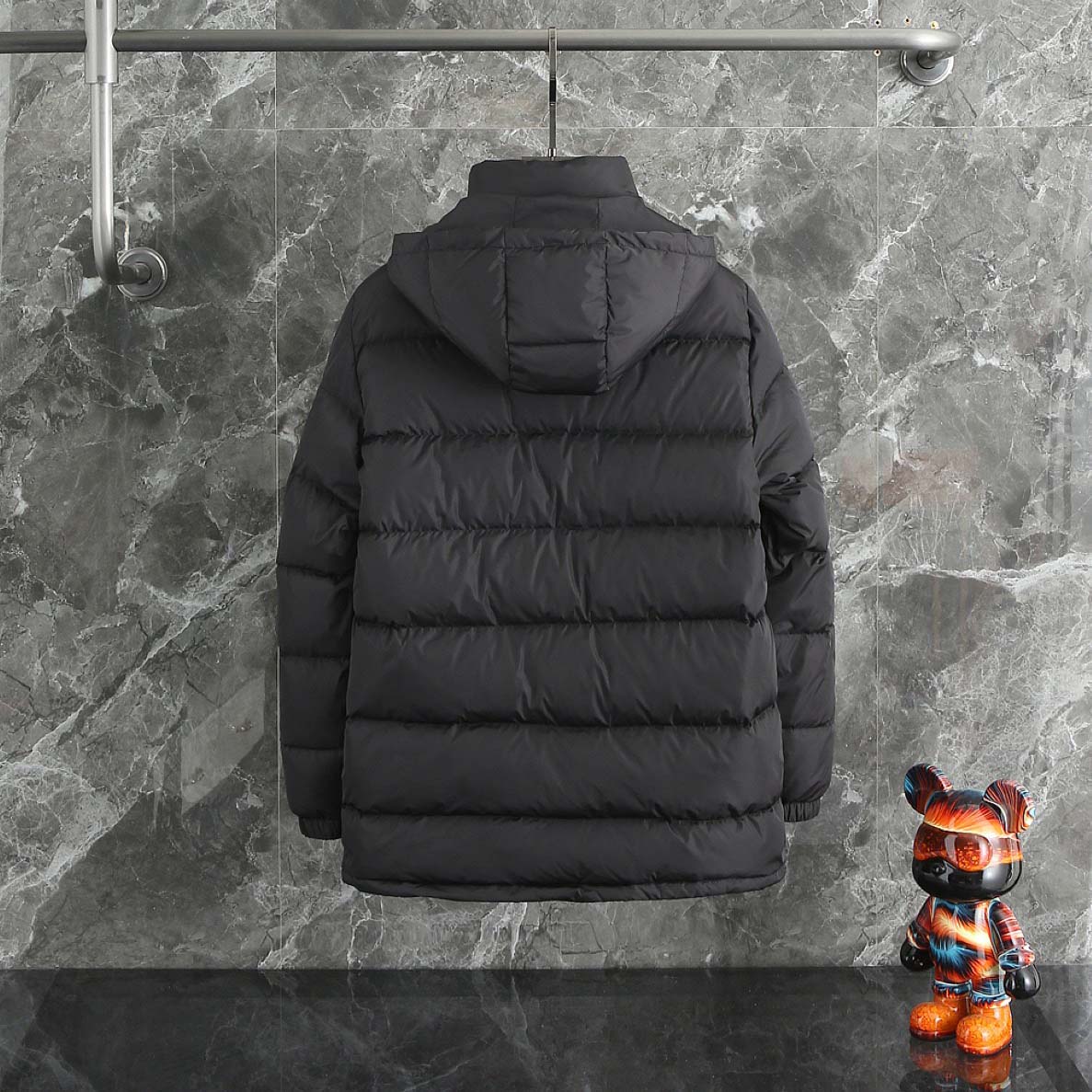 Prada Re-Nylon Hooded Down Jacket - DopestKickz