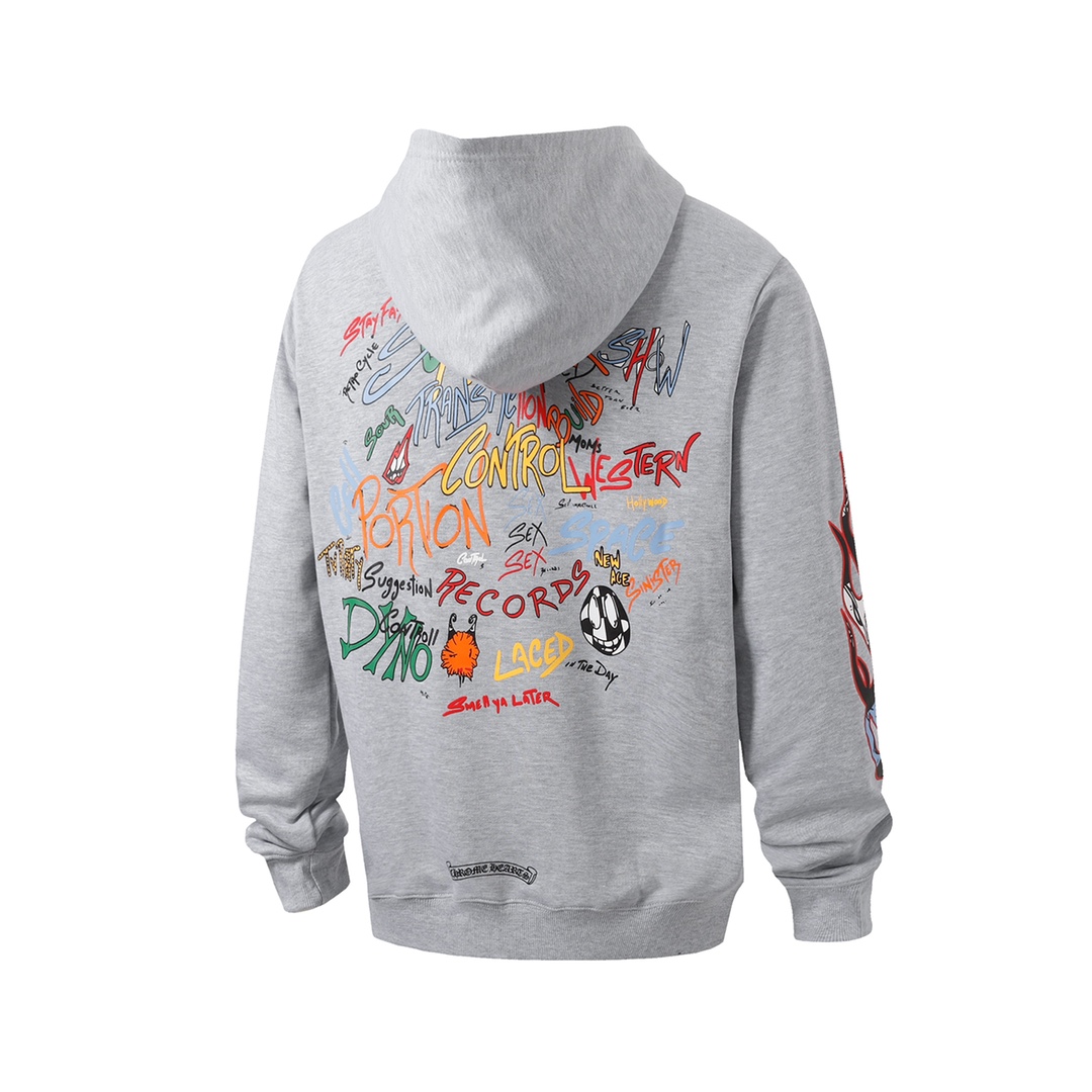 Chrome Hearts x Matty Boy Flames Hoodie - DopestKickz