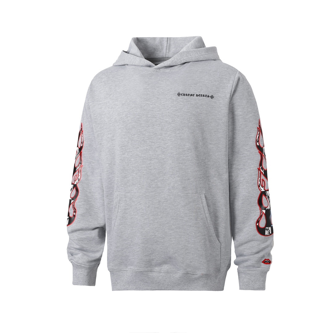 Chrome Hearts x Matty Boy Flames Hoodie - DopestKickz