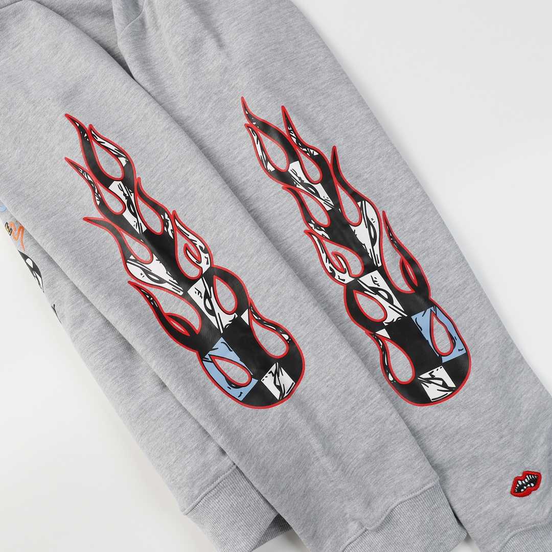 Chrome Hearts x Matty Boy Flames Hoodie - DopestKickz