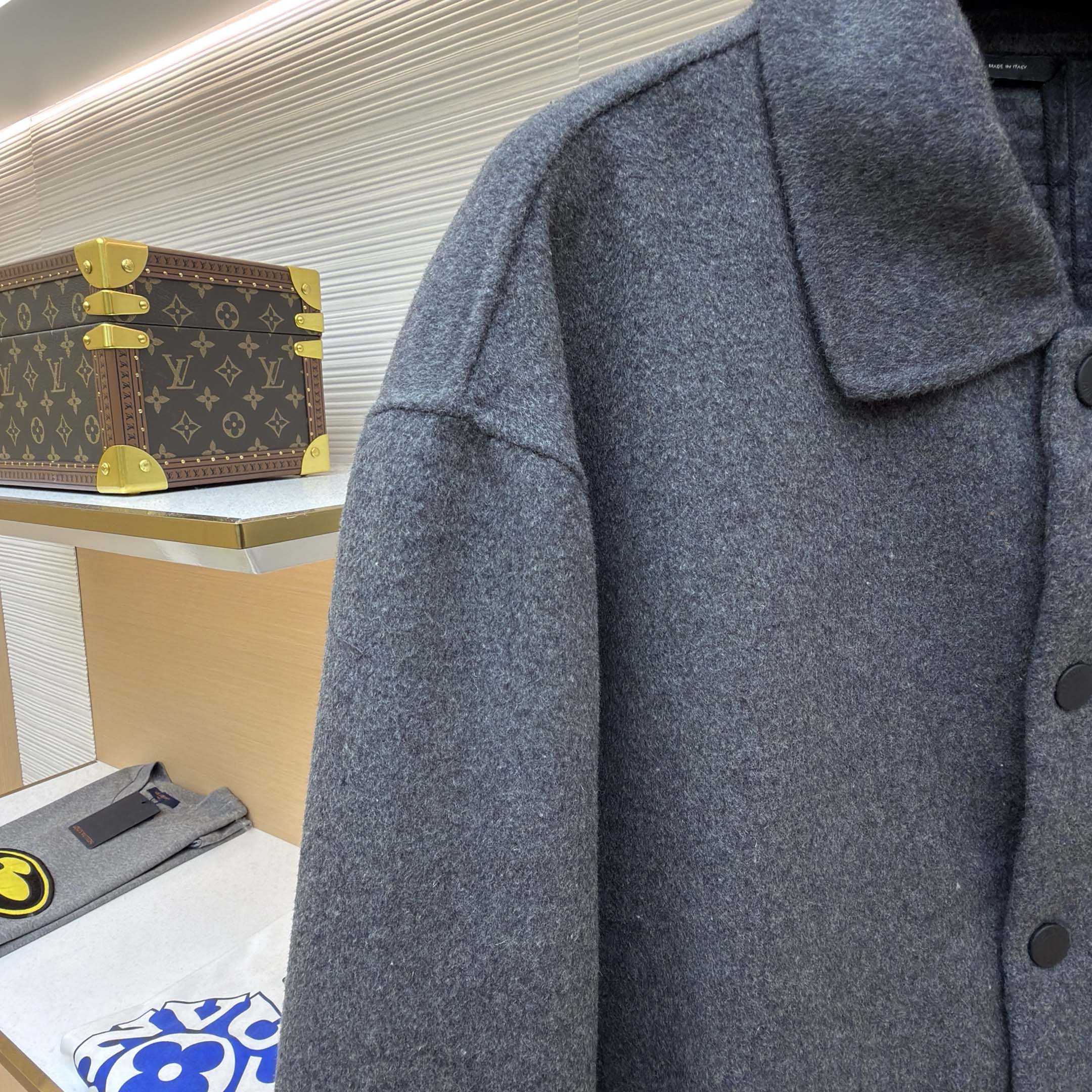 Fendi Gray Wool Blouson - DopestKickz