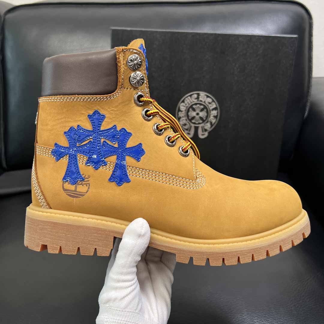 Chrome Hearts x Timberland 6-inch Boots - DopestKickz