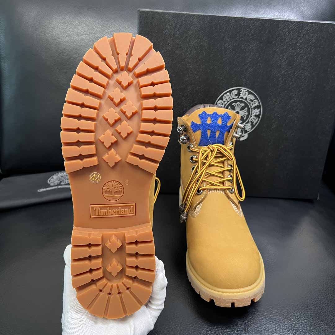 Chrome Hearts x Timberland 6-inch Boots - DopestKickz