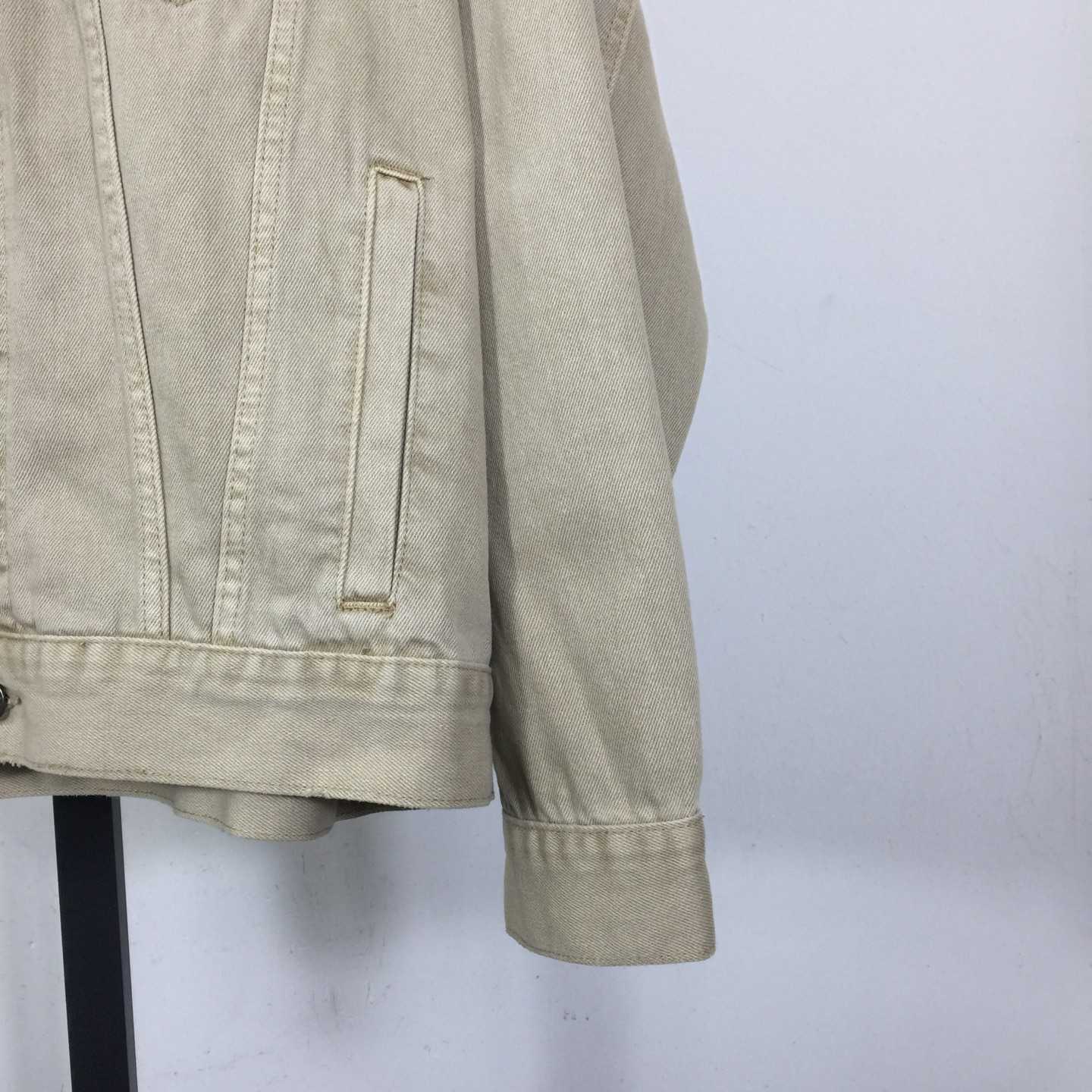 Balenciaga Logo-print Denim Jacket - DopestKickz