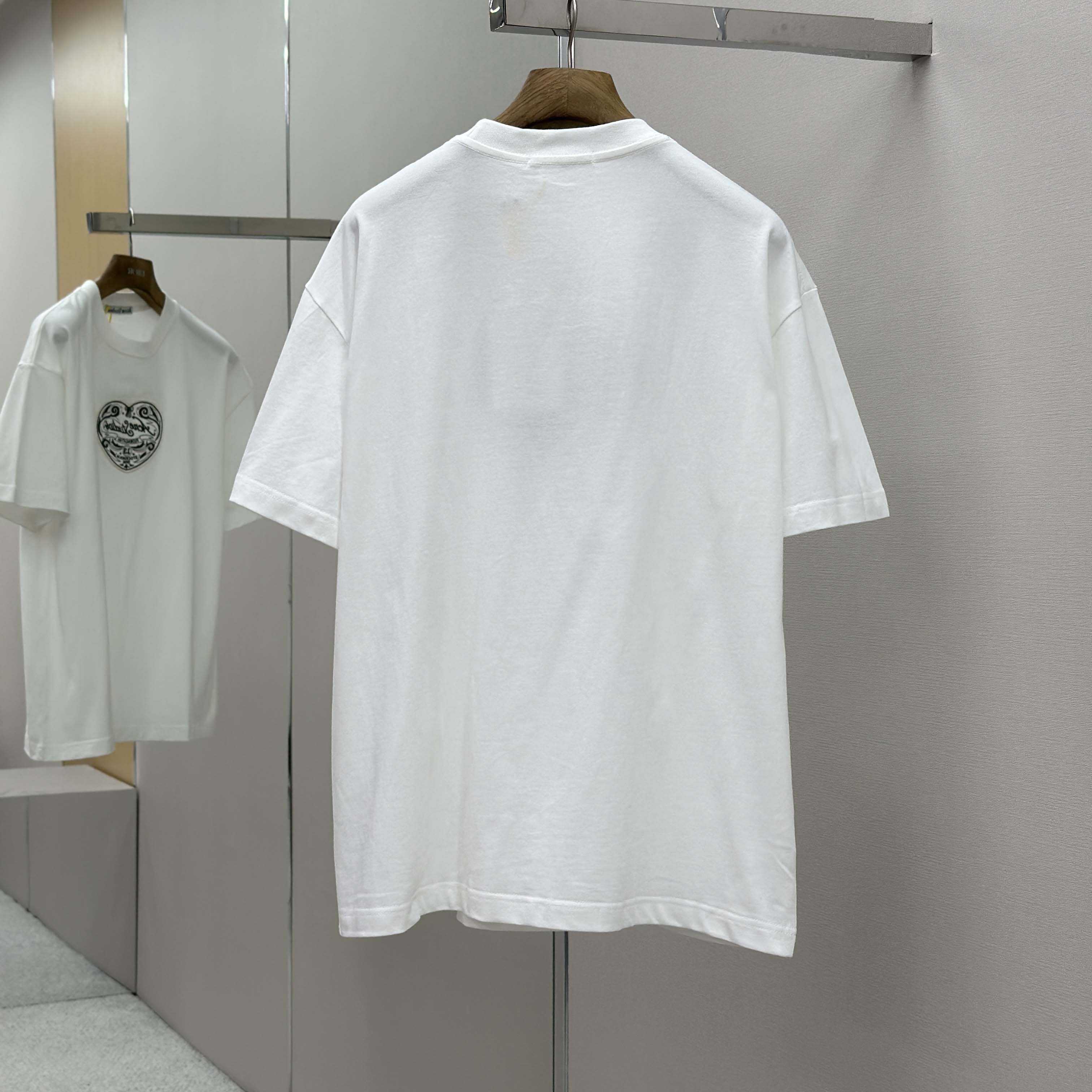Acne Studios Logo T-shirt - Off white - DopestKickz