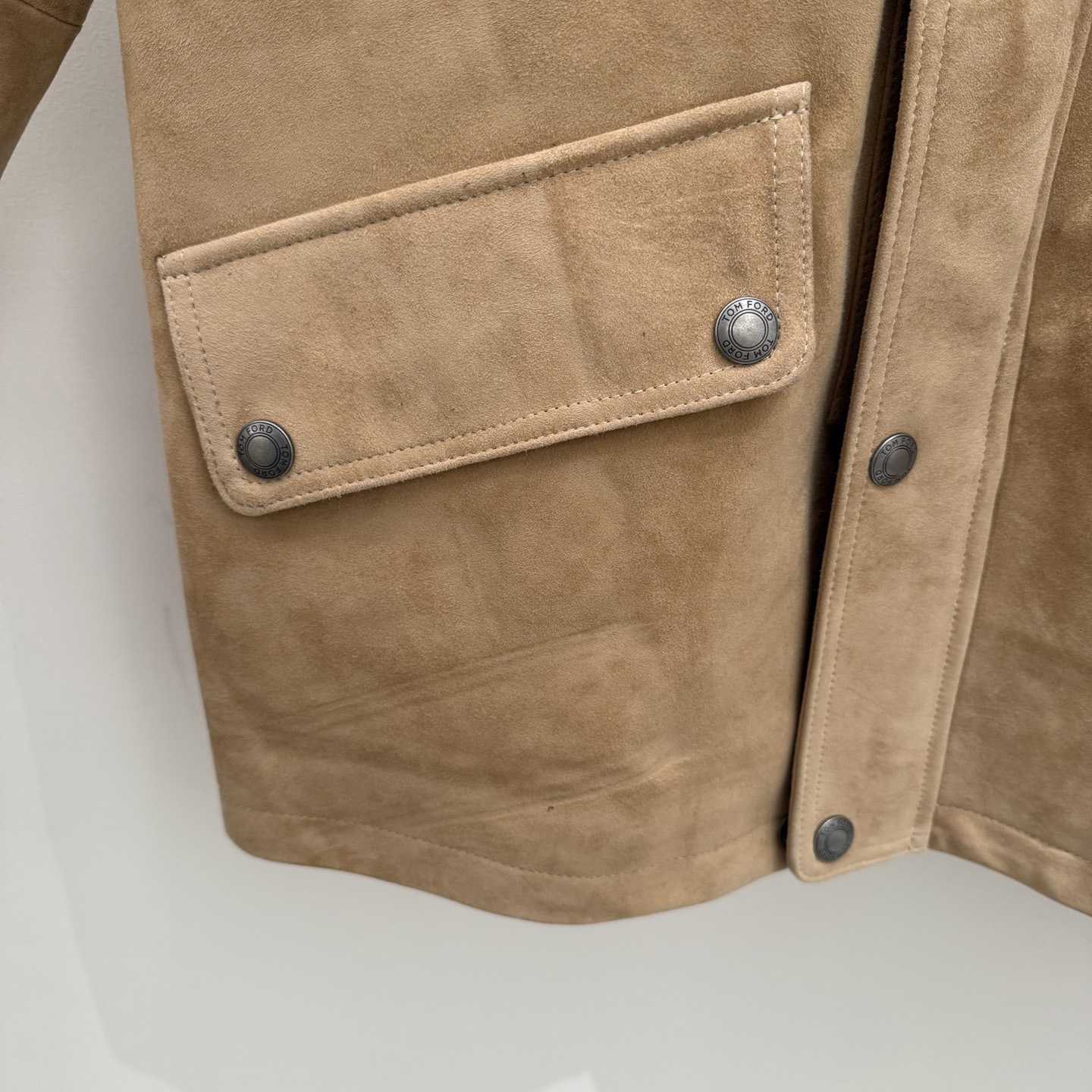 Tom Ford Men's Suede Motor Jacket - DopestKickz