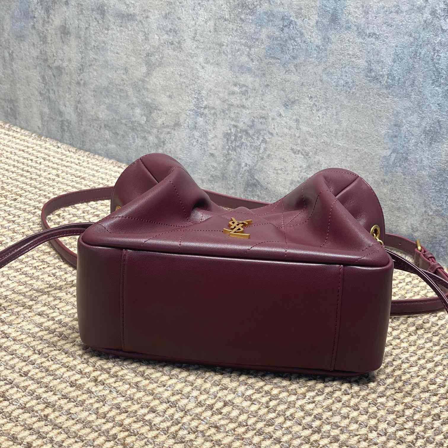 Saint Laurent Jamie Shoulder Pouch In Lambskin - DopestKickz