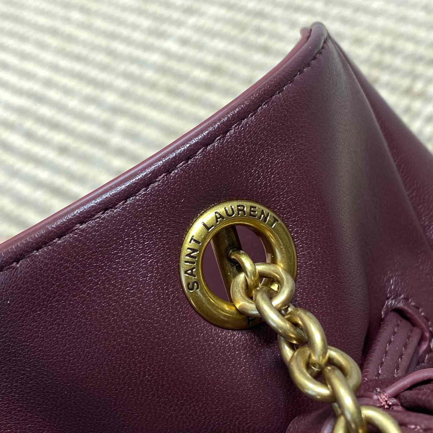 Saint Laurent Jamie Shoulder Pouch In Lambskin - DopestKickz