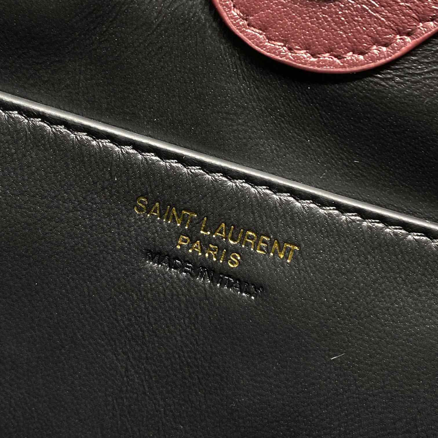 Saint Laurent Jamie Shoulder Pouch In Lambskin - DopestKickz