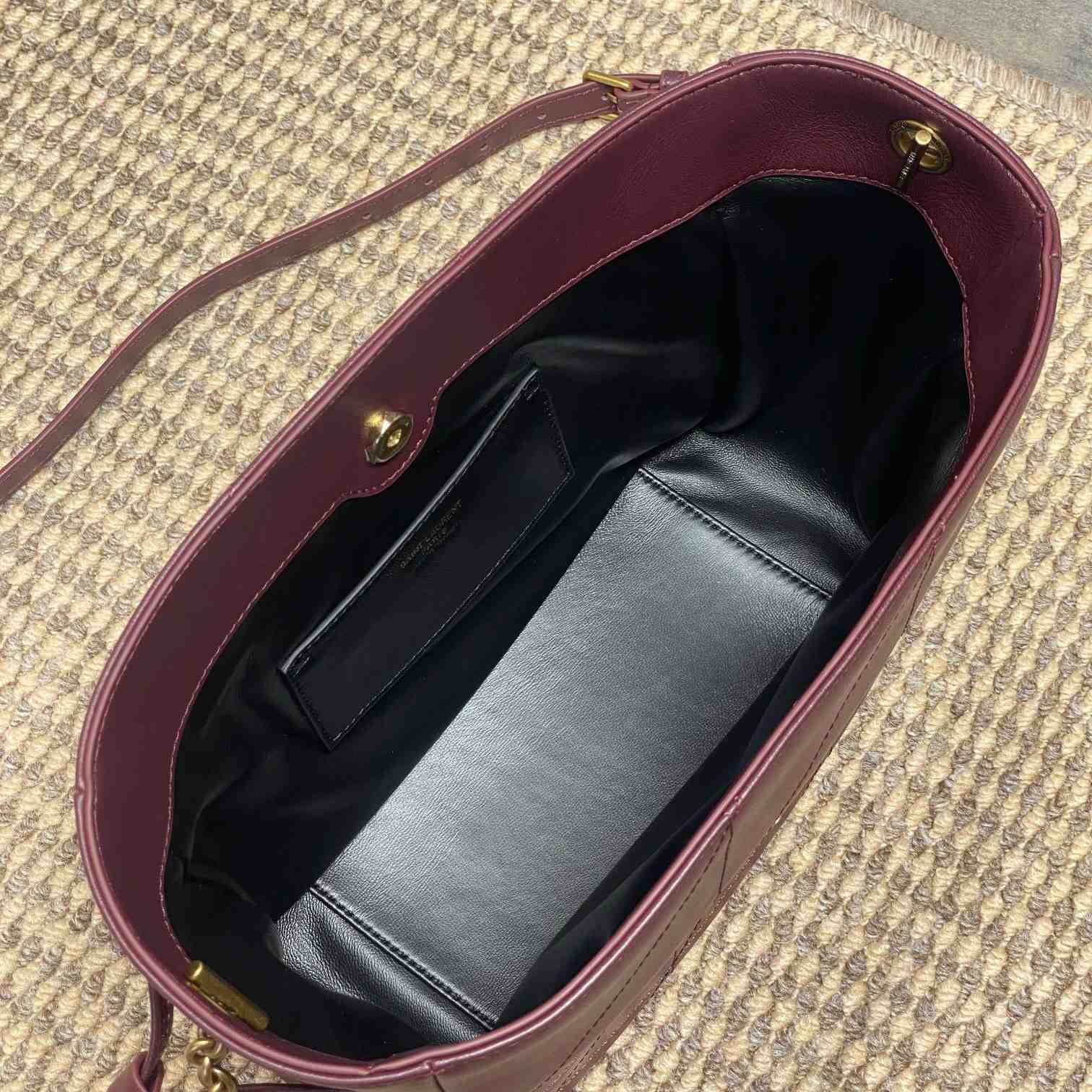 Saint Laurent Jamie Shoulder Pouch In Lambskin - DopestKickz