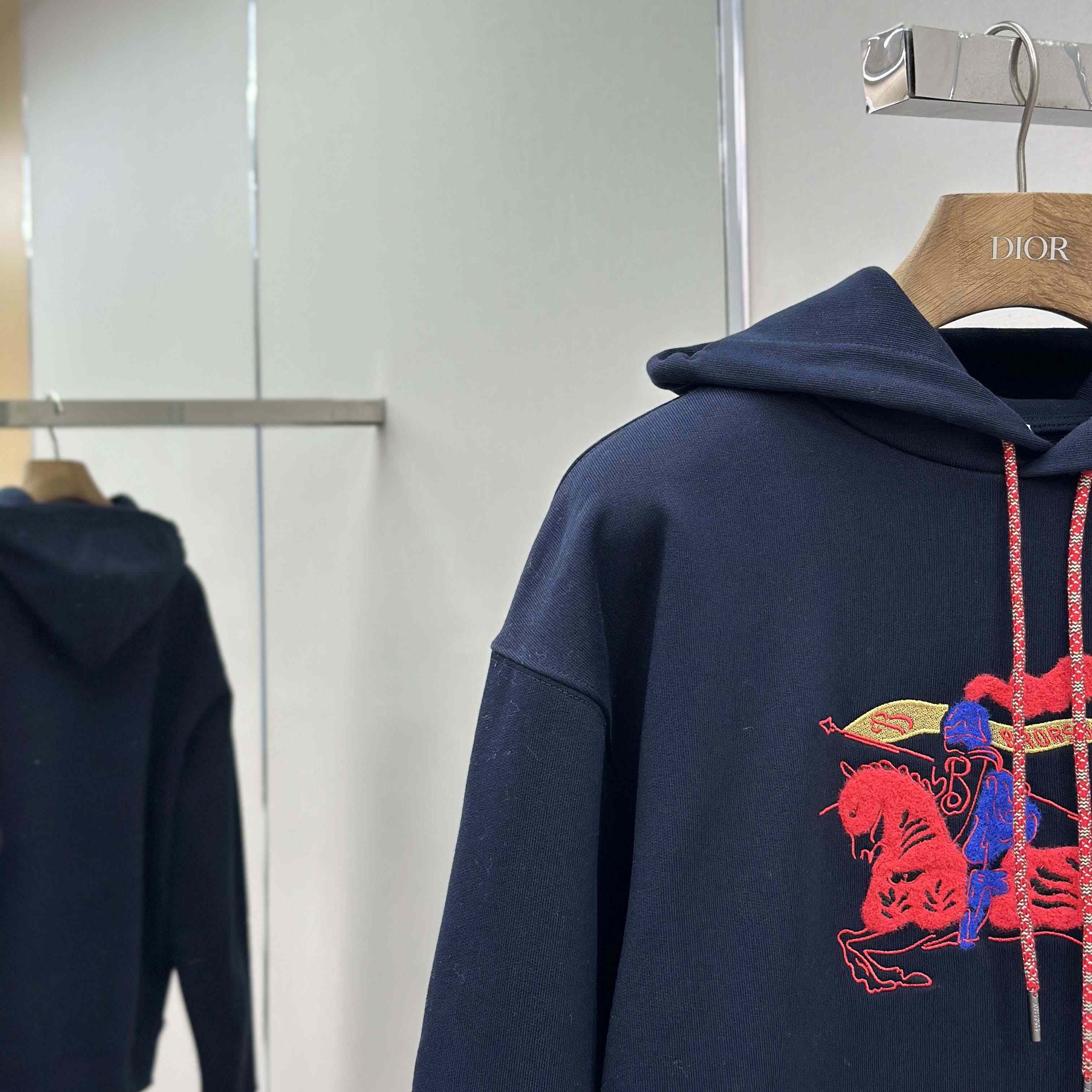 Burberry EKD Cotton Hoodie - DopestKickz