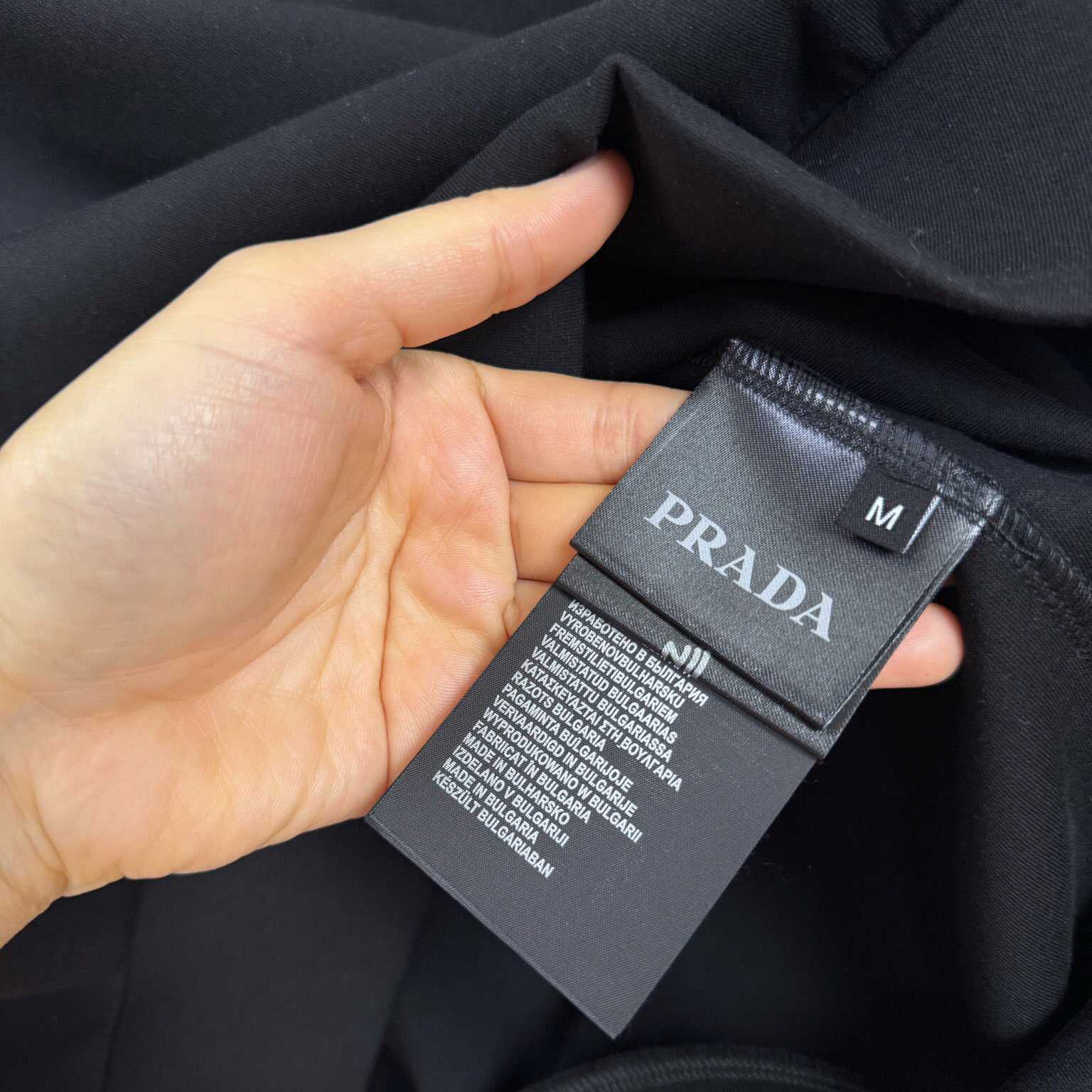 Prada Cotton Fleece And Re-Nylon Sweatshirt - DopestKickz