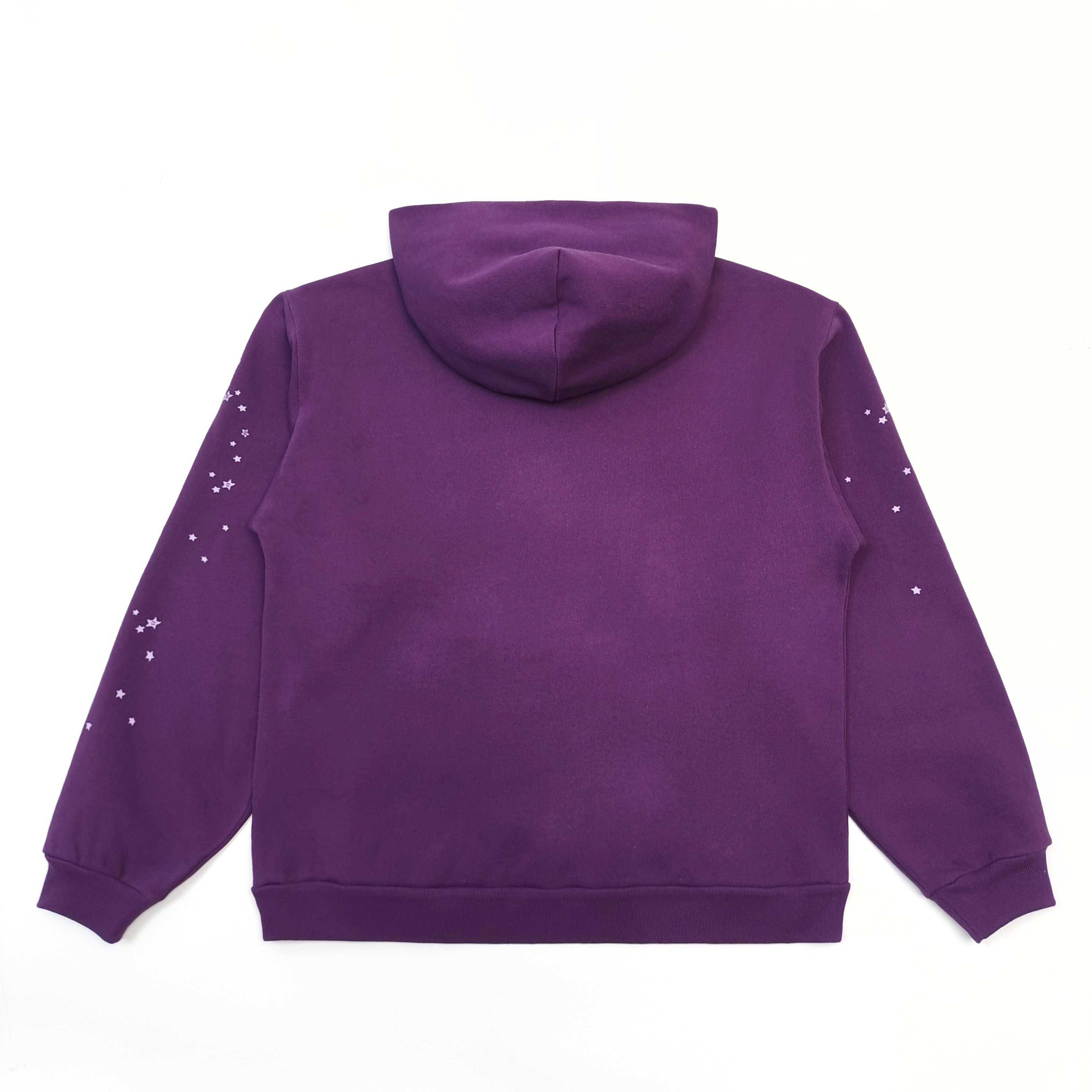 Sp5der OG Web V2 Hoodie 'Purple' - DopestKickz
