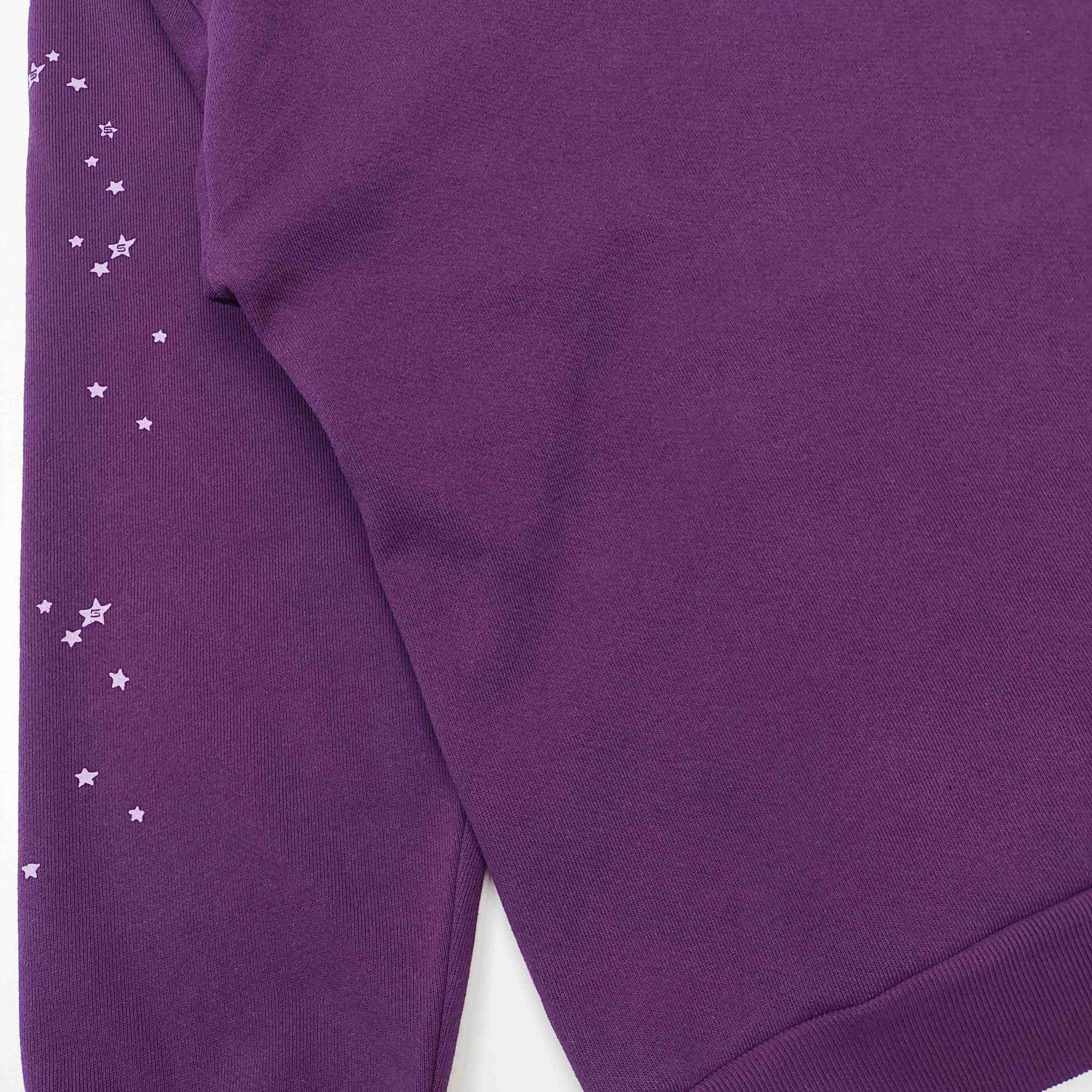 Sp5der OG Web V2 Hoodie 'Purple' - DopestKickz