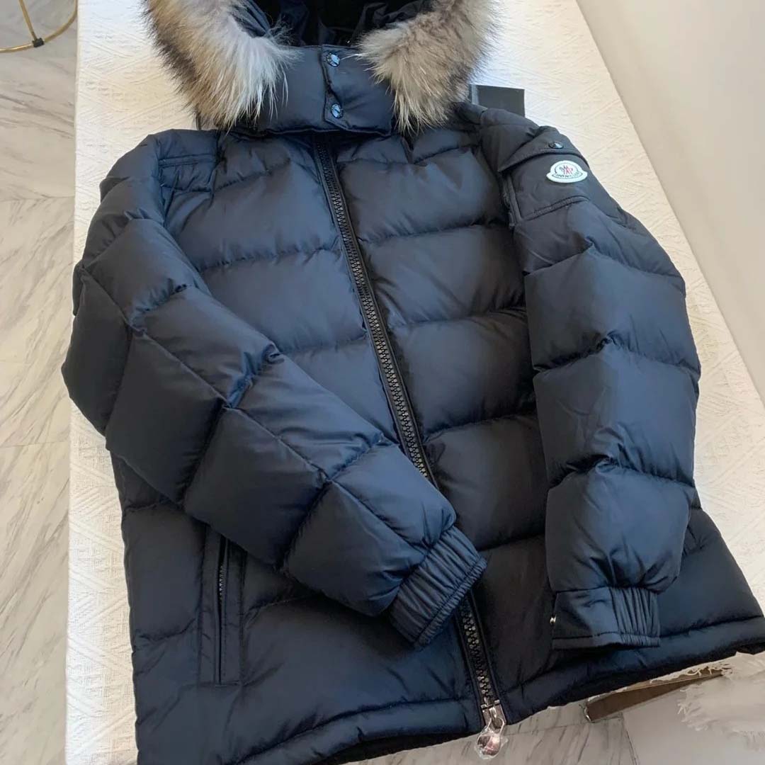 Moncler Maya Short Down Jacket - DopestKickz