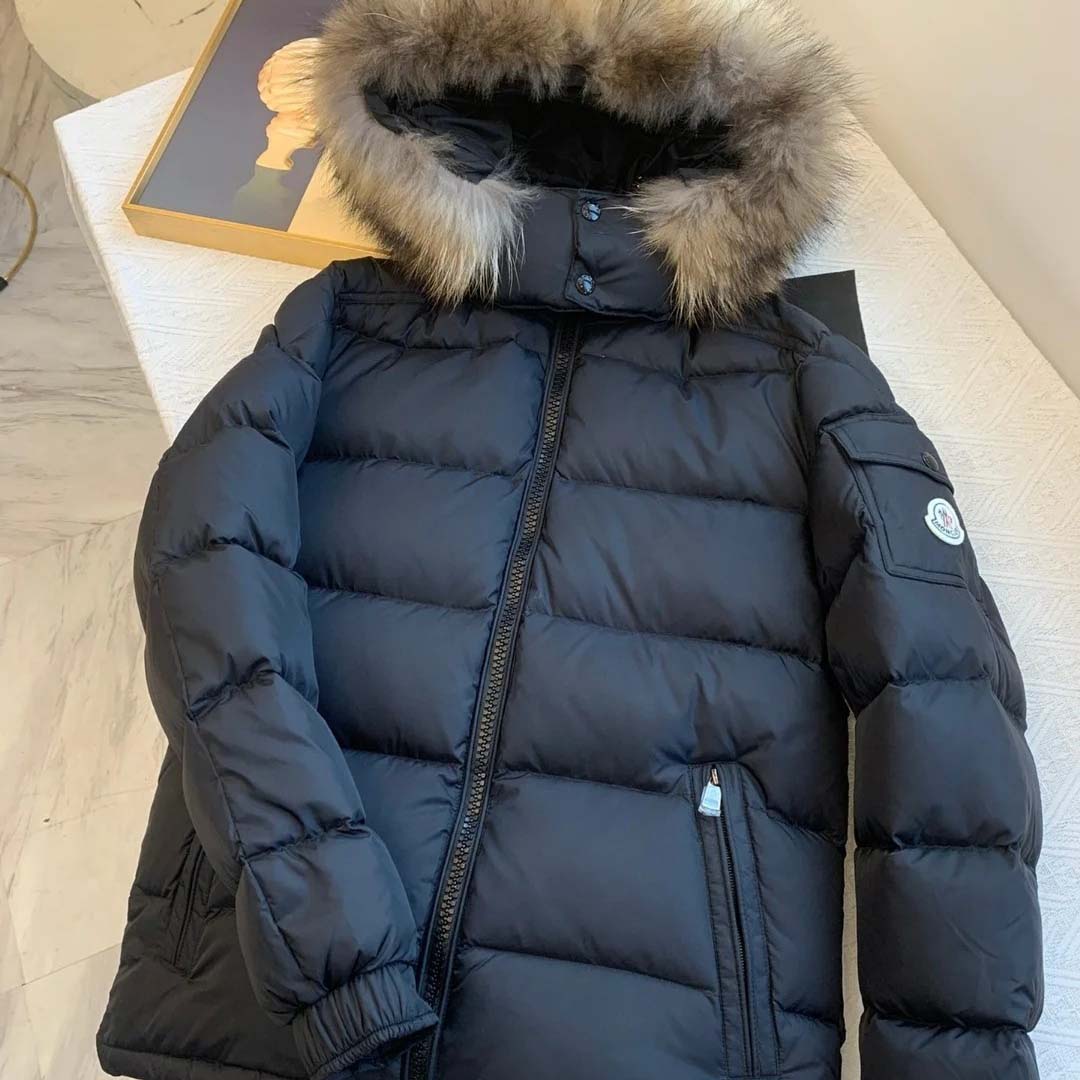 Moncler Maya Short Down Jacket - DopestKickz