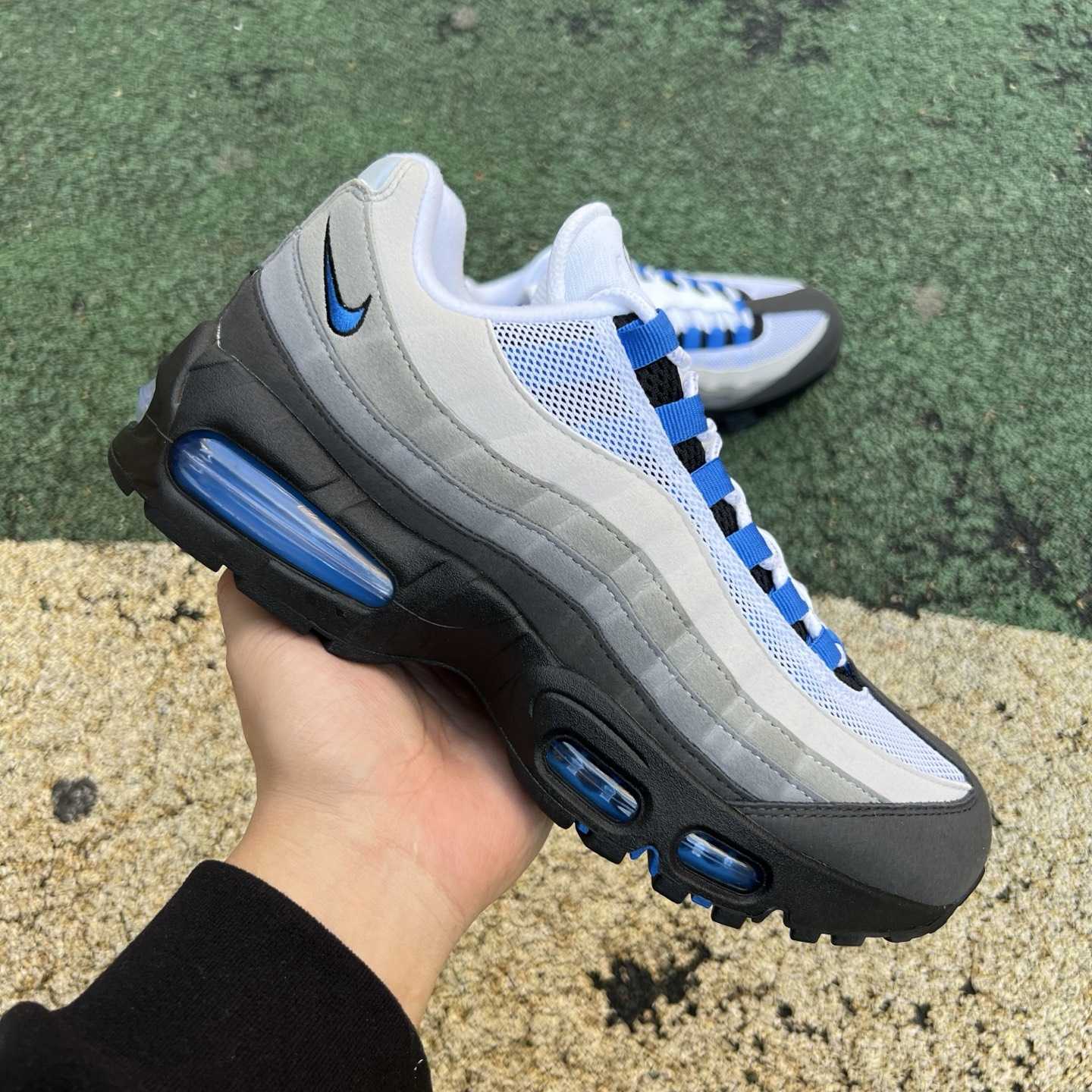 Nike Air Max 95 OG Blue Spark Sneakers    IM7410-100 - DopestKickz