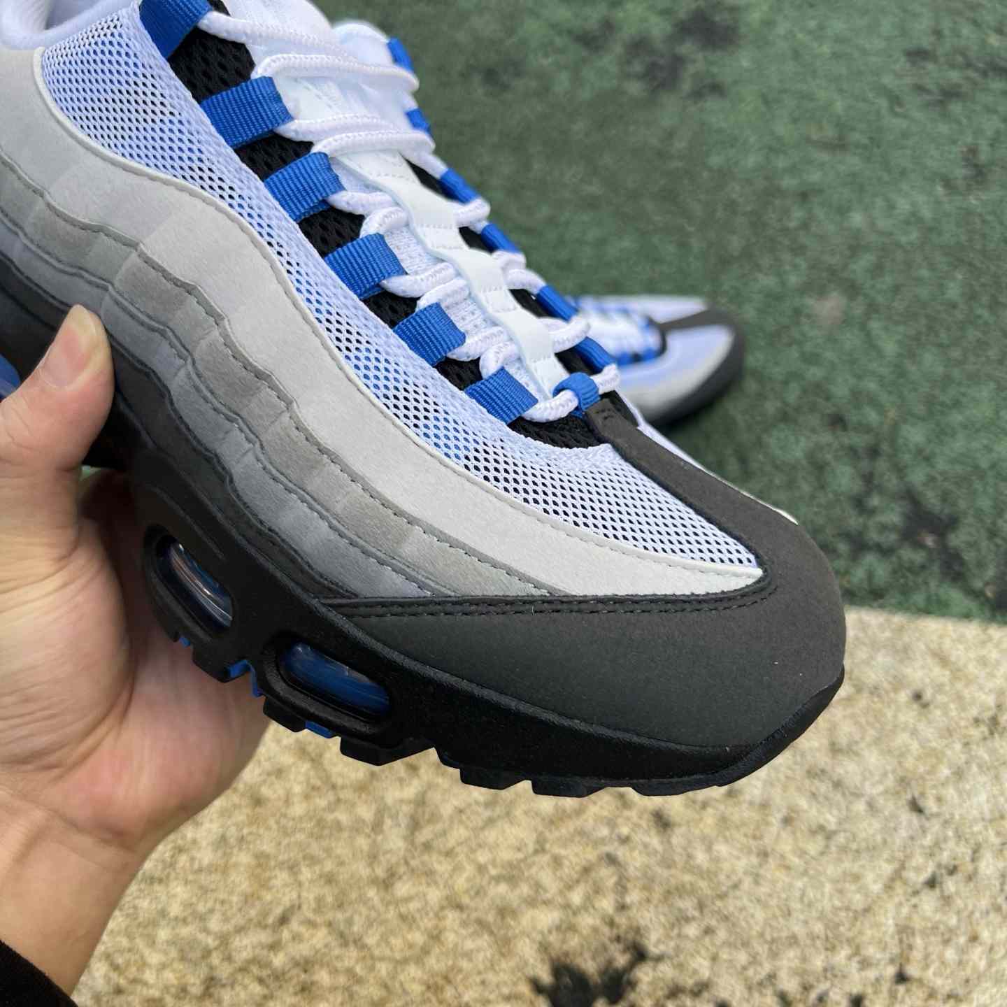 Nike Air Max 95 OG Blue Spark Sneakers    IM7410-100 - DopestKickz
