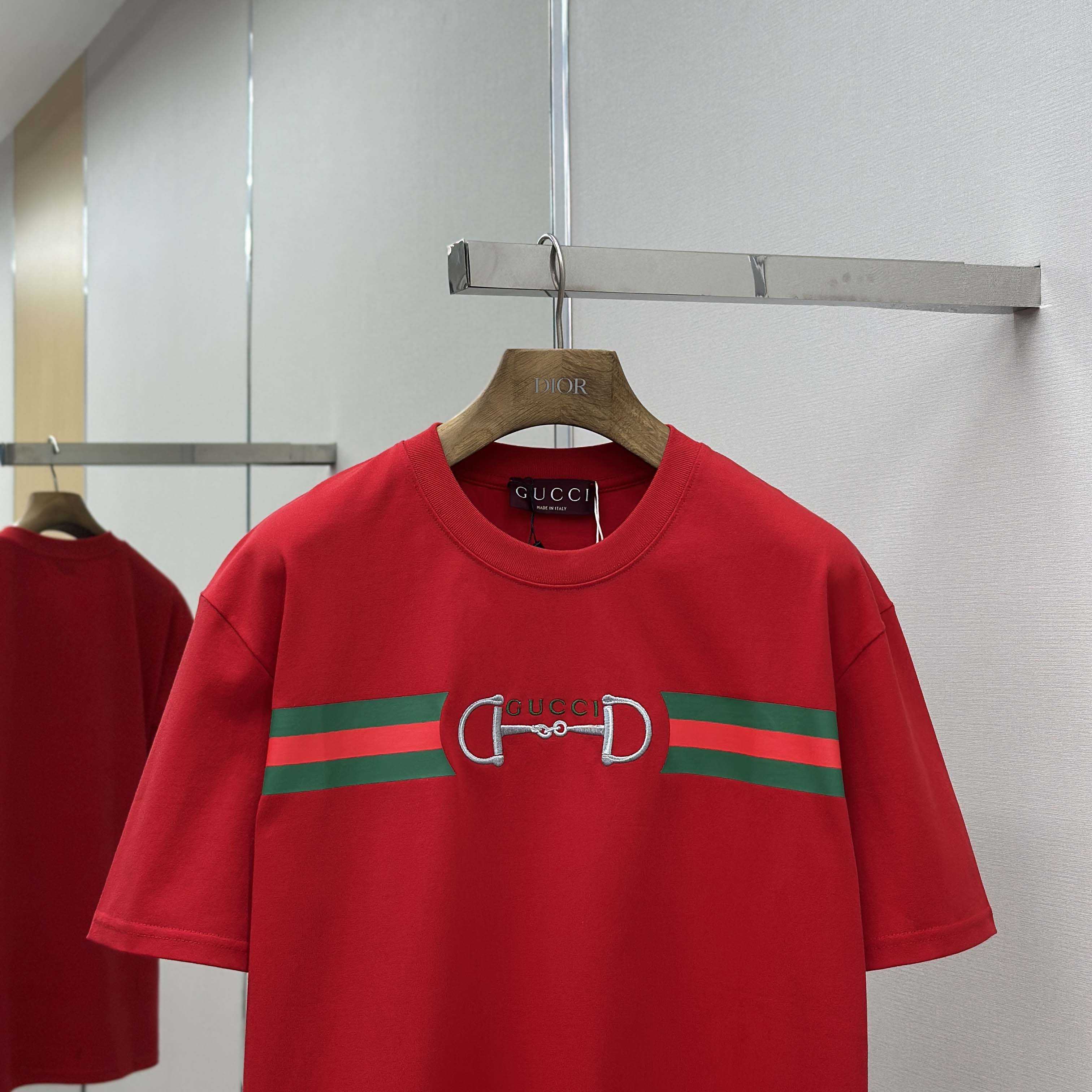 Gucci Cotton Jersey T-shirt With Embroidery - DopestKickz