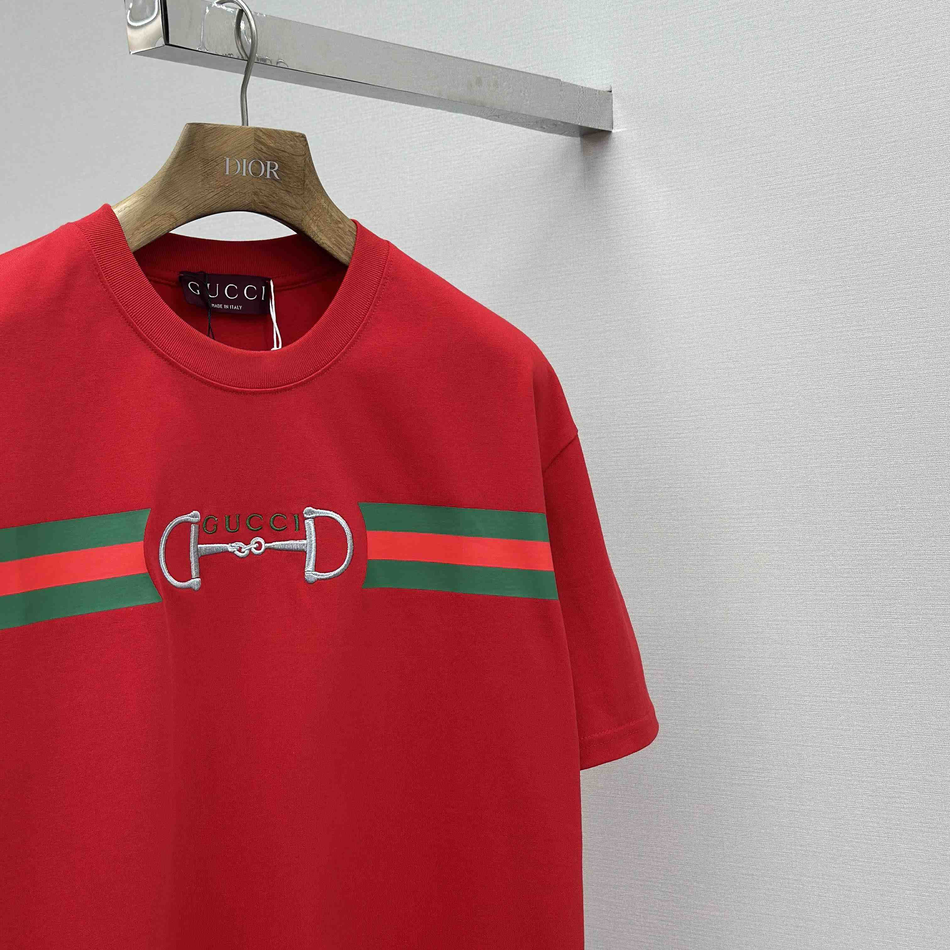 Gucci Cotton Jersey T-shirt With Embroidery - DopestKickz