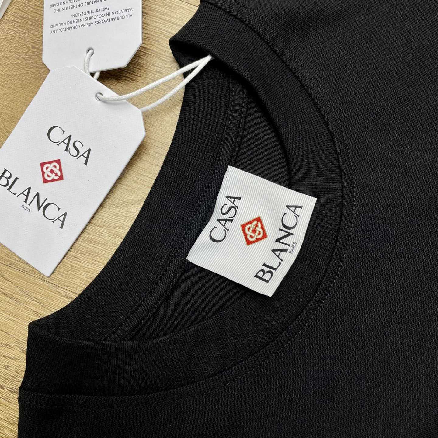 Casablanca Black Innocence Triangle T-shirt C1121 - DopestKickz