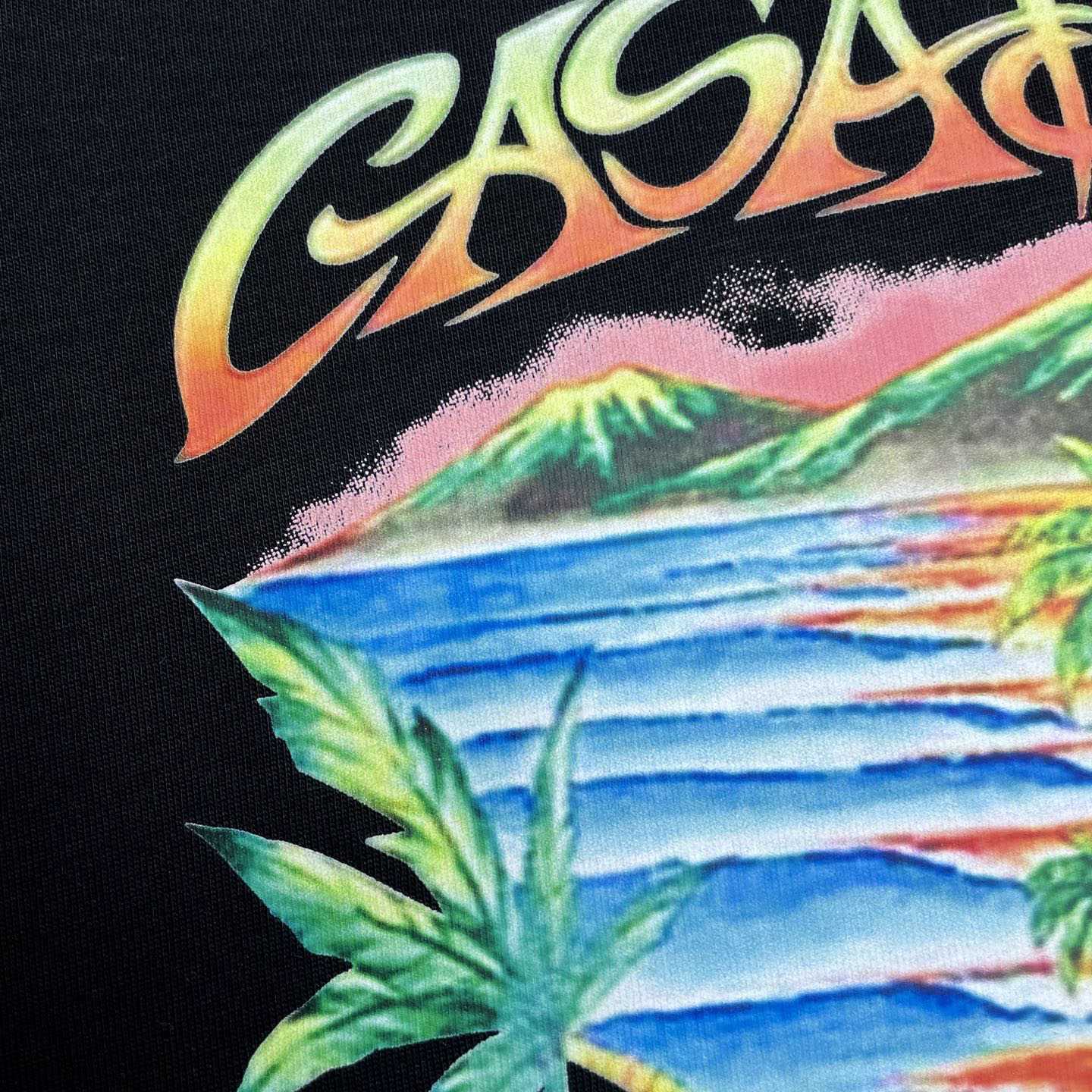 Casablanca Black Innocence Triangle T-shirt C1121 - DopestKickz