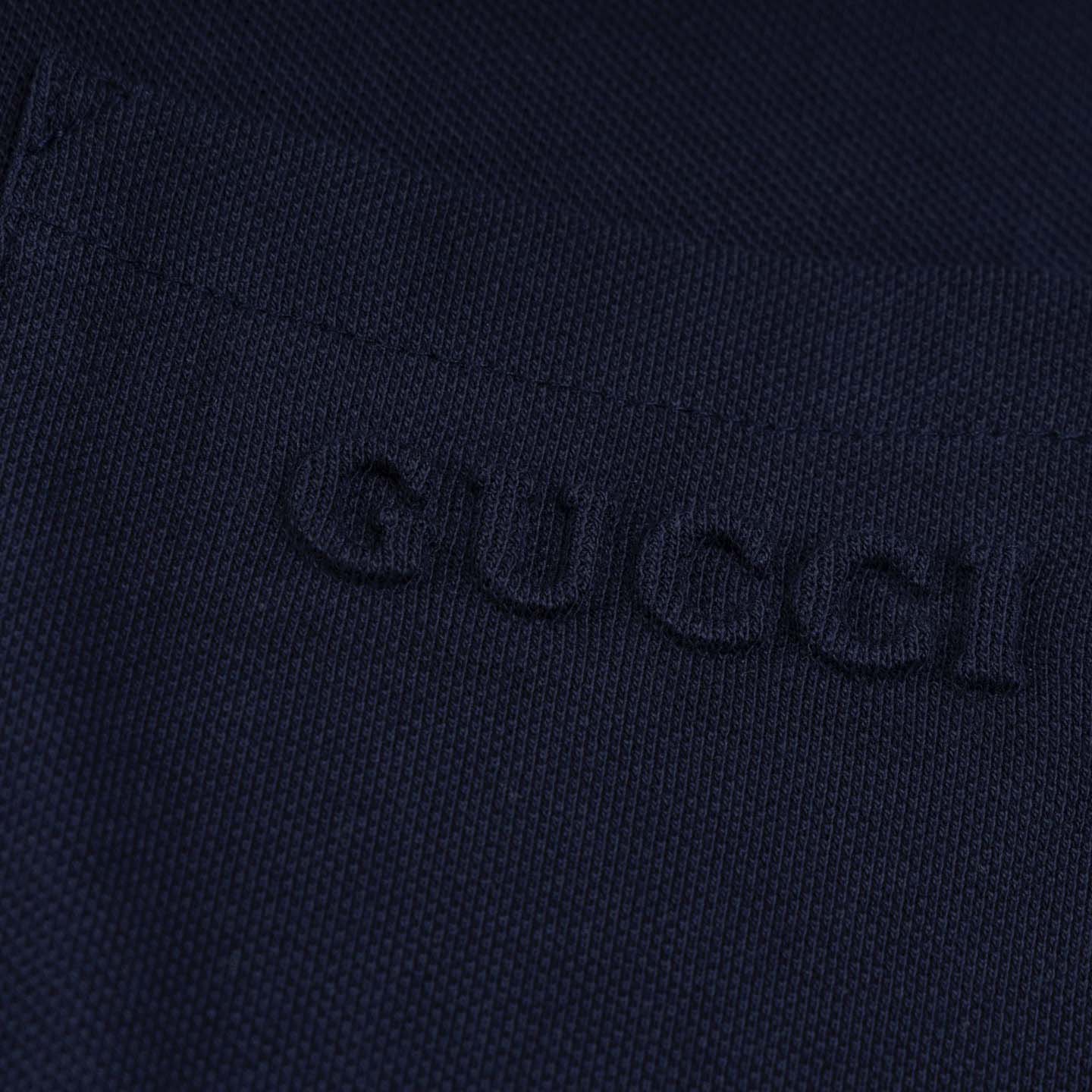 Gucci Cotton Piquet Polo Shirt - DopestKickz