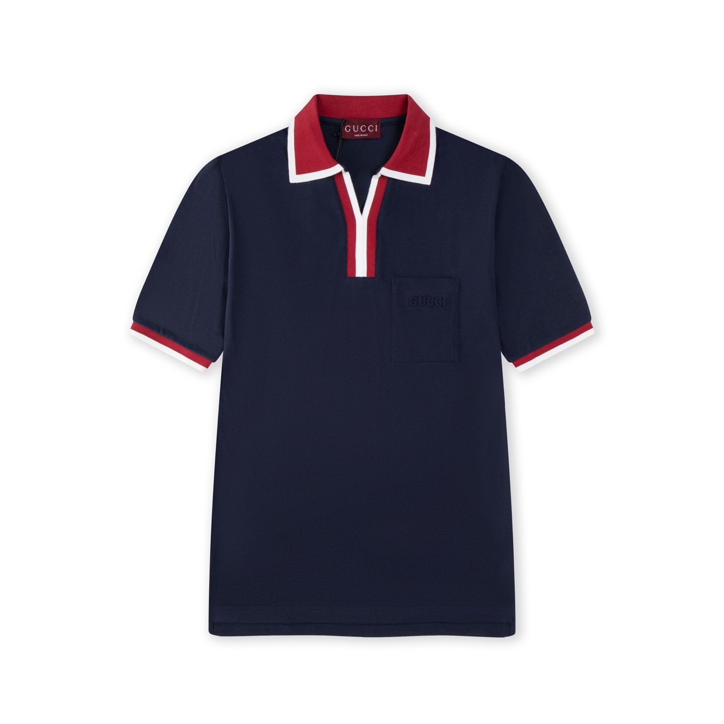 Gucci Cotton Piquet Polo Shirt - DopestKickz