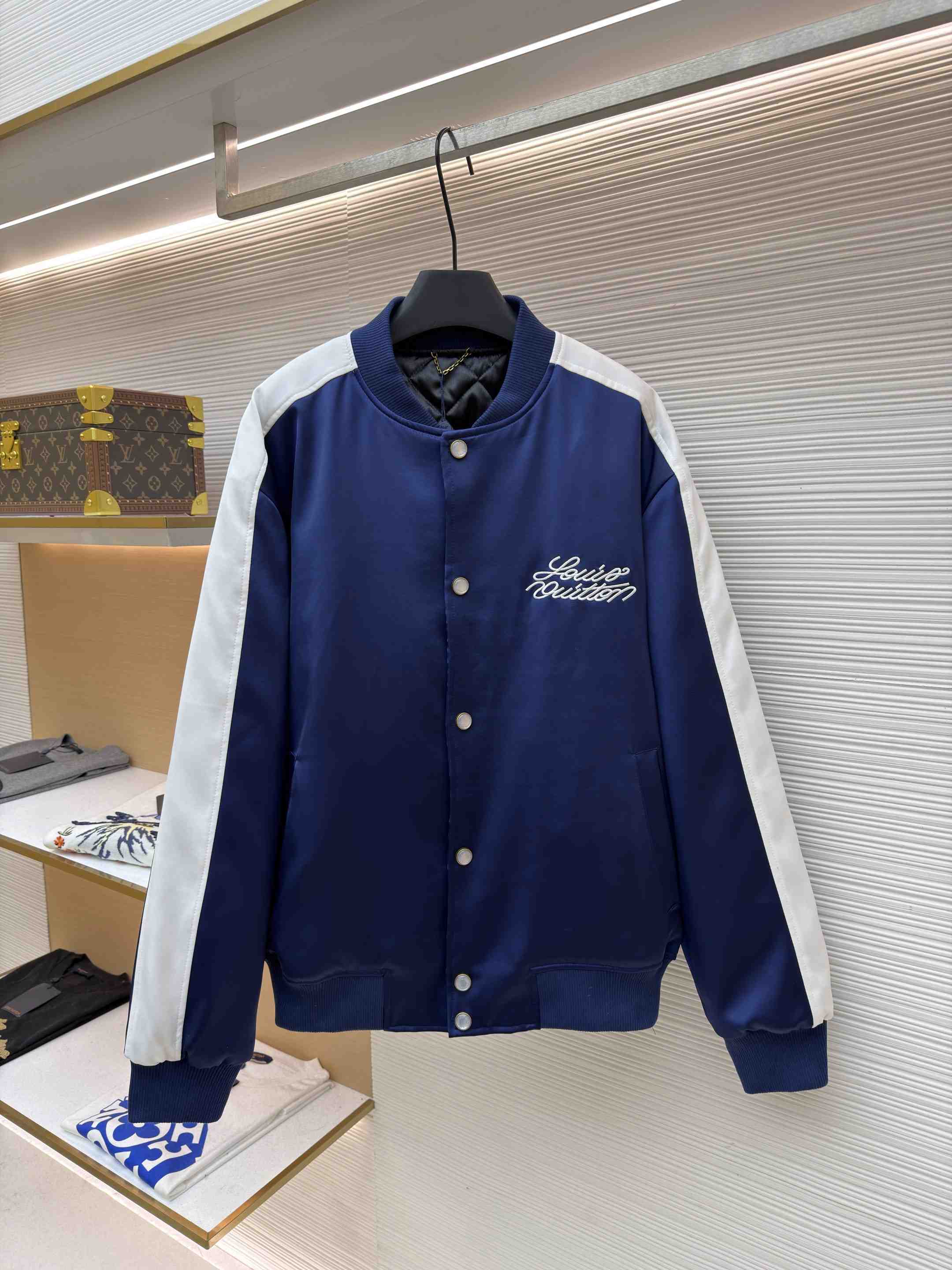 Louis Vuitton Embroidered Souvenir Jacket - DopestKickz